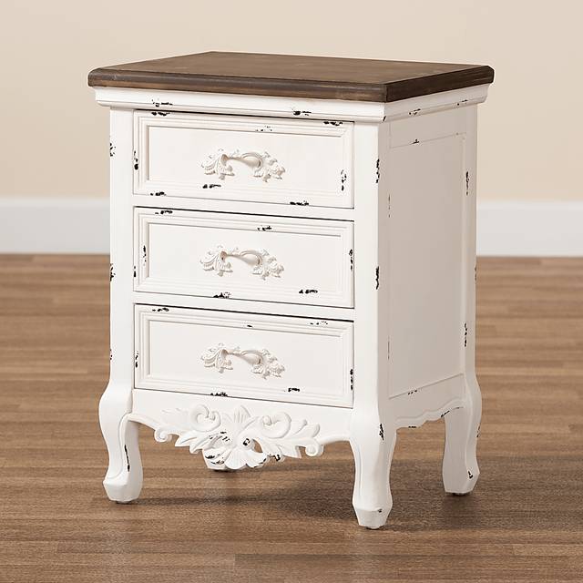 Raveneaux White Nightstand - Thumbnail - Image 8