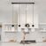 Ravenel Cave Black Chandelier