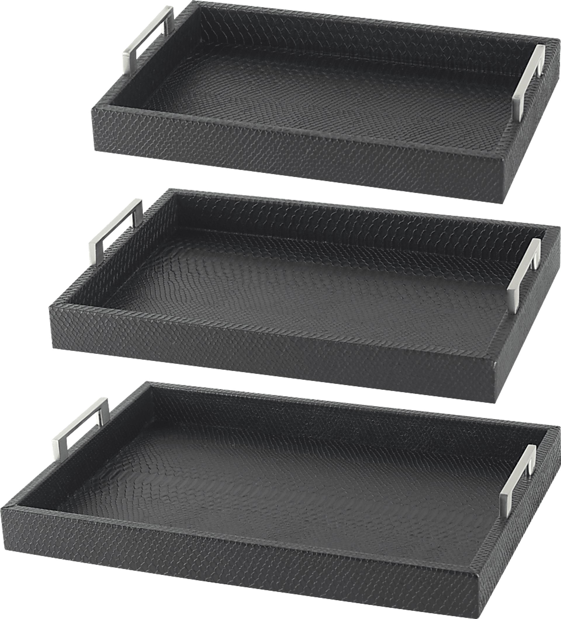 Ravenex Charcoal Tray, Set of 3 - Image 1