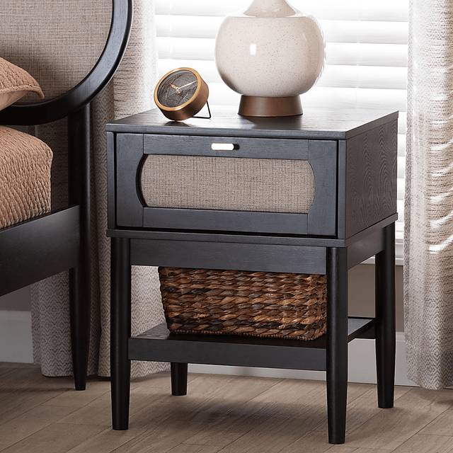 Ravenfly Black Nightstand - Thumbnail - Image 3