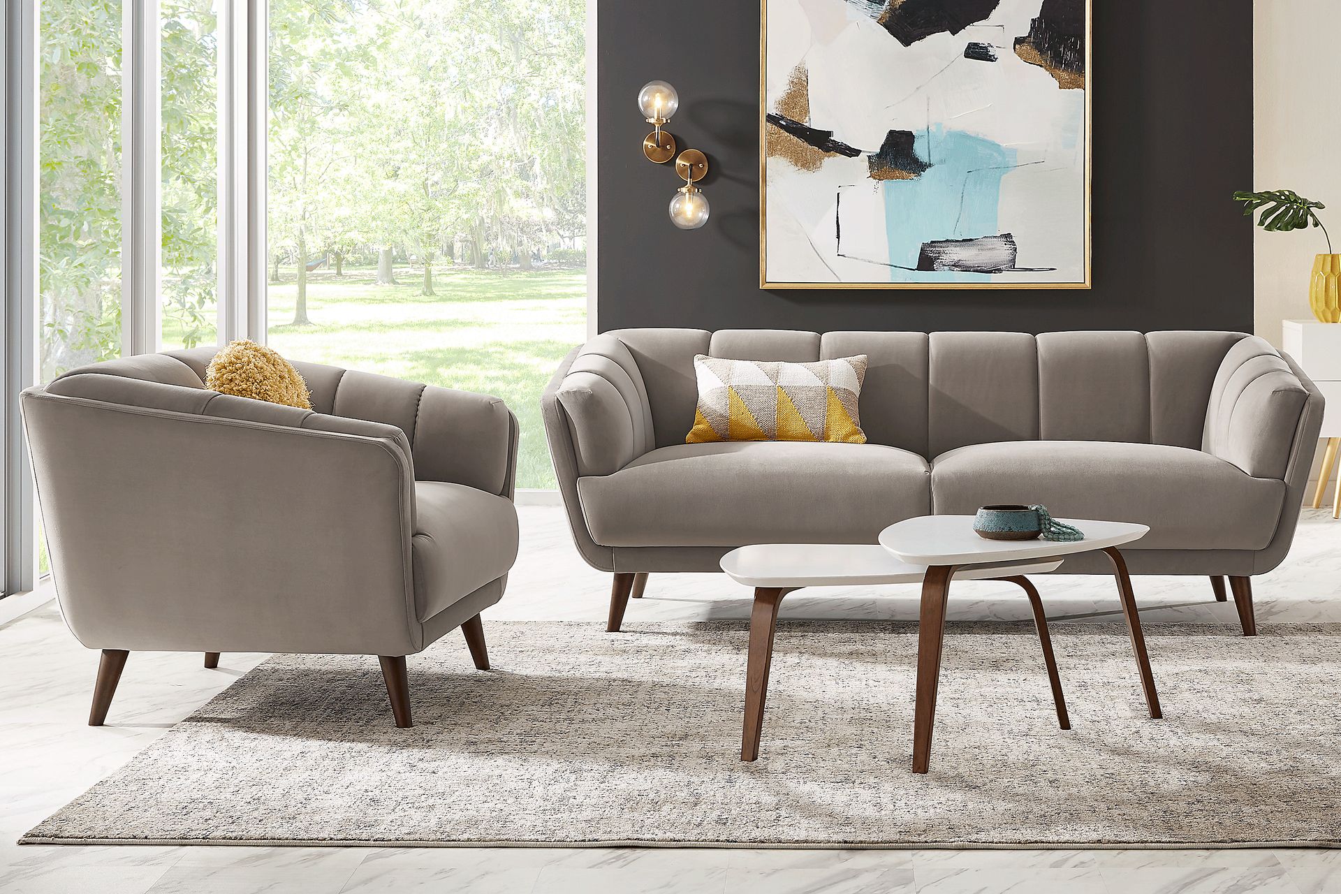Ravenna Road Ash Sofa - Image 2