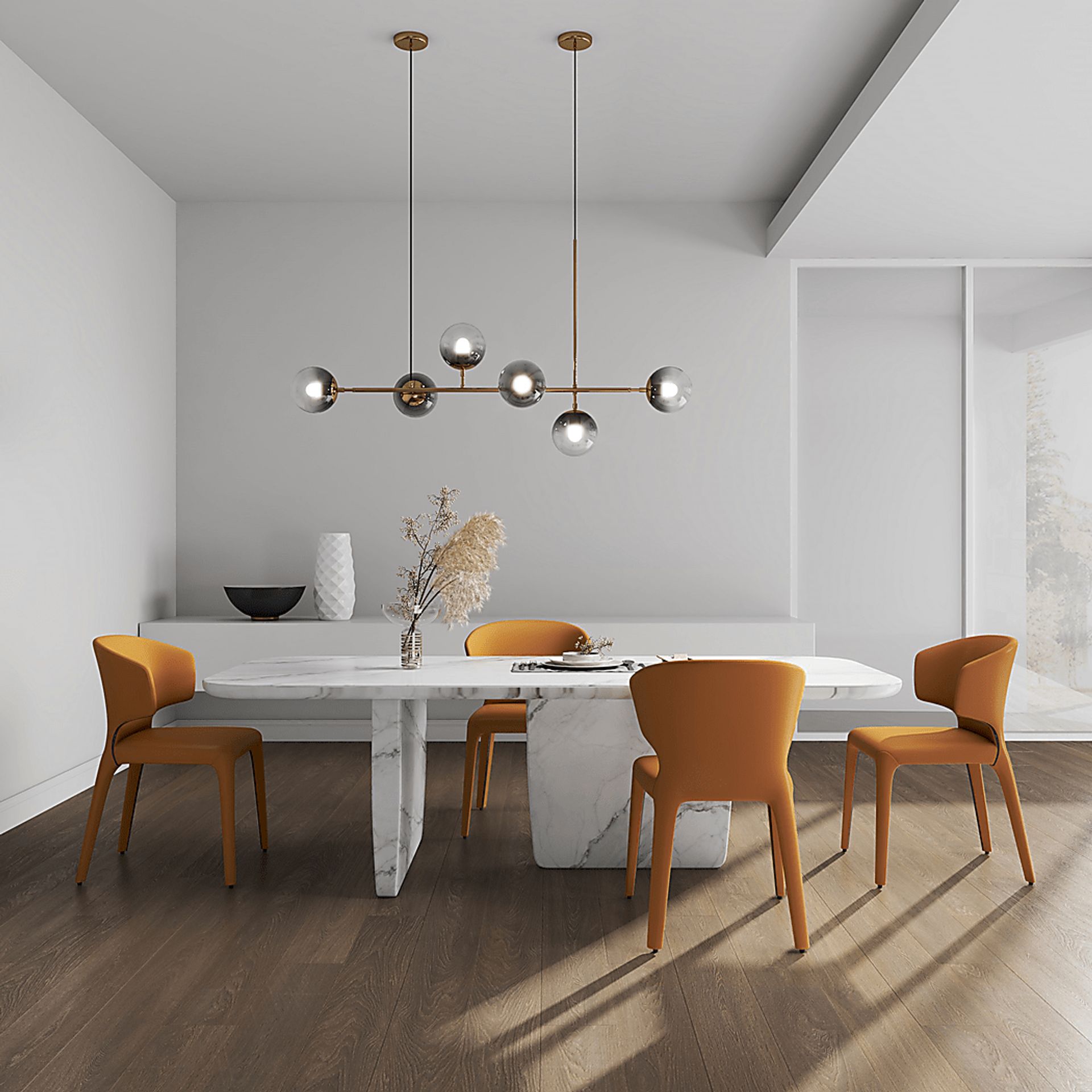 Ravennite I Brown Side Chair, Set of 2 - Image 3