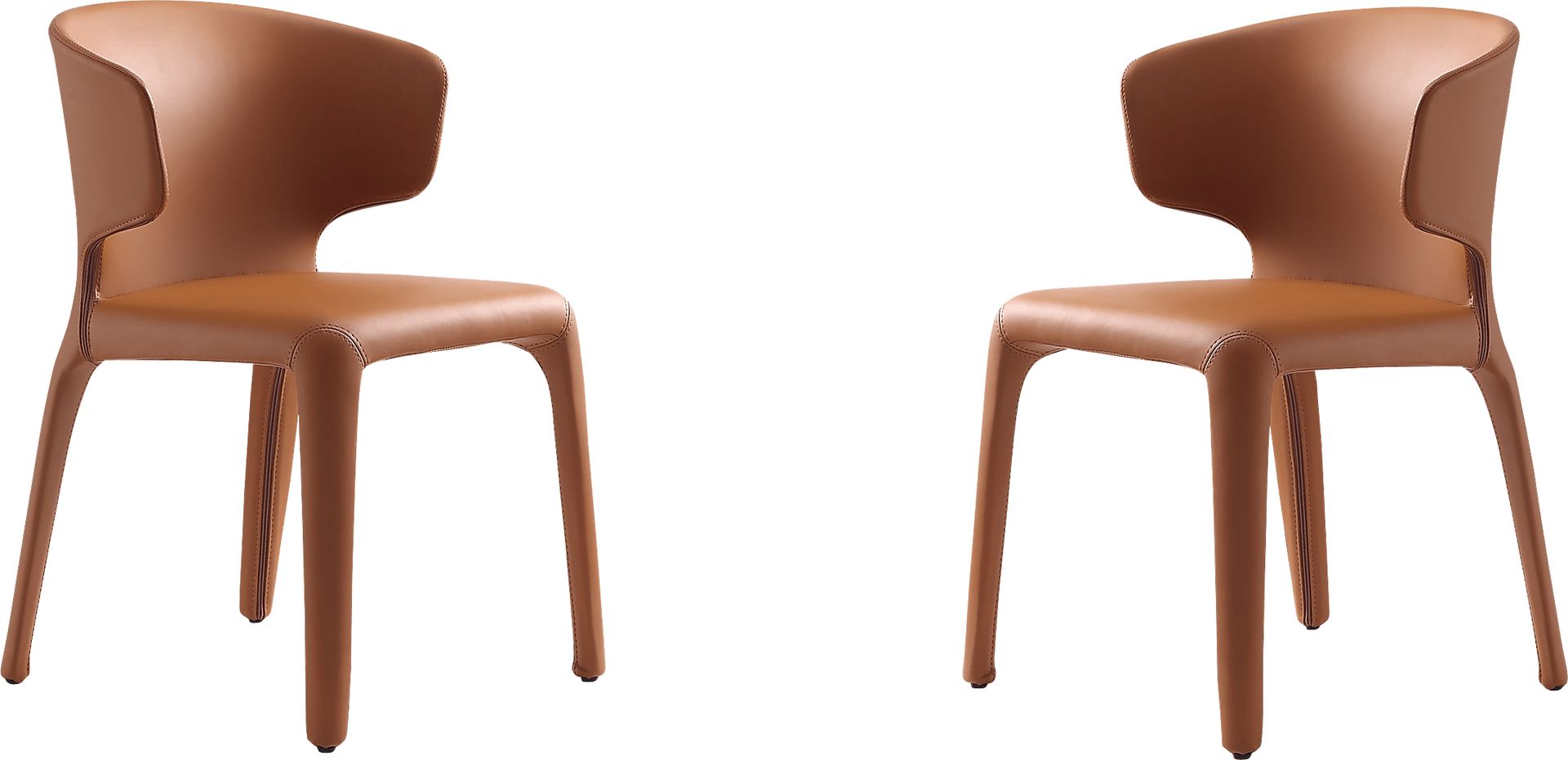 Ravennite I Brown Side Chair, Set of 2 - Image 1