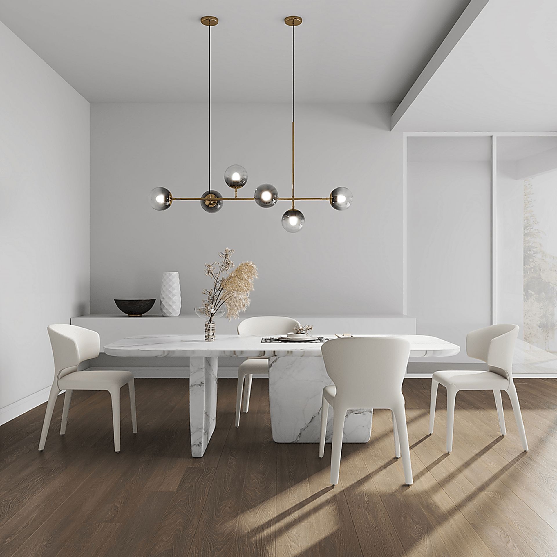 Ravennite I Cream Side Chair, Set of 2 - Image 3