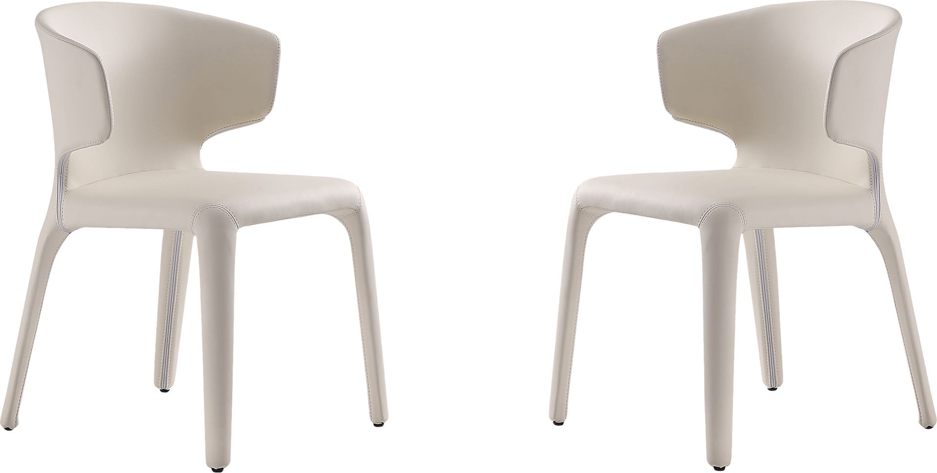 Ravennite I Cream Side Chair, Set of 2 - Image 1