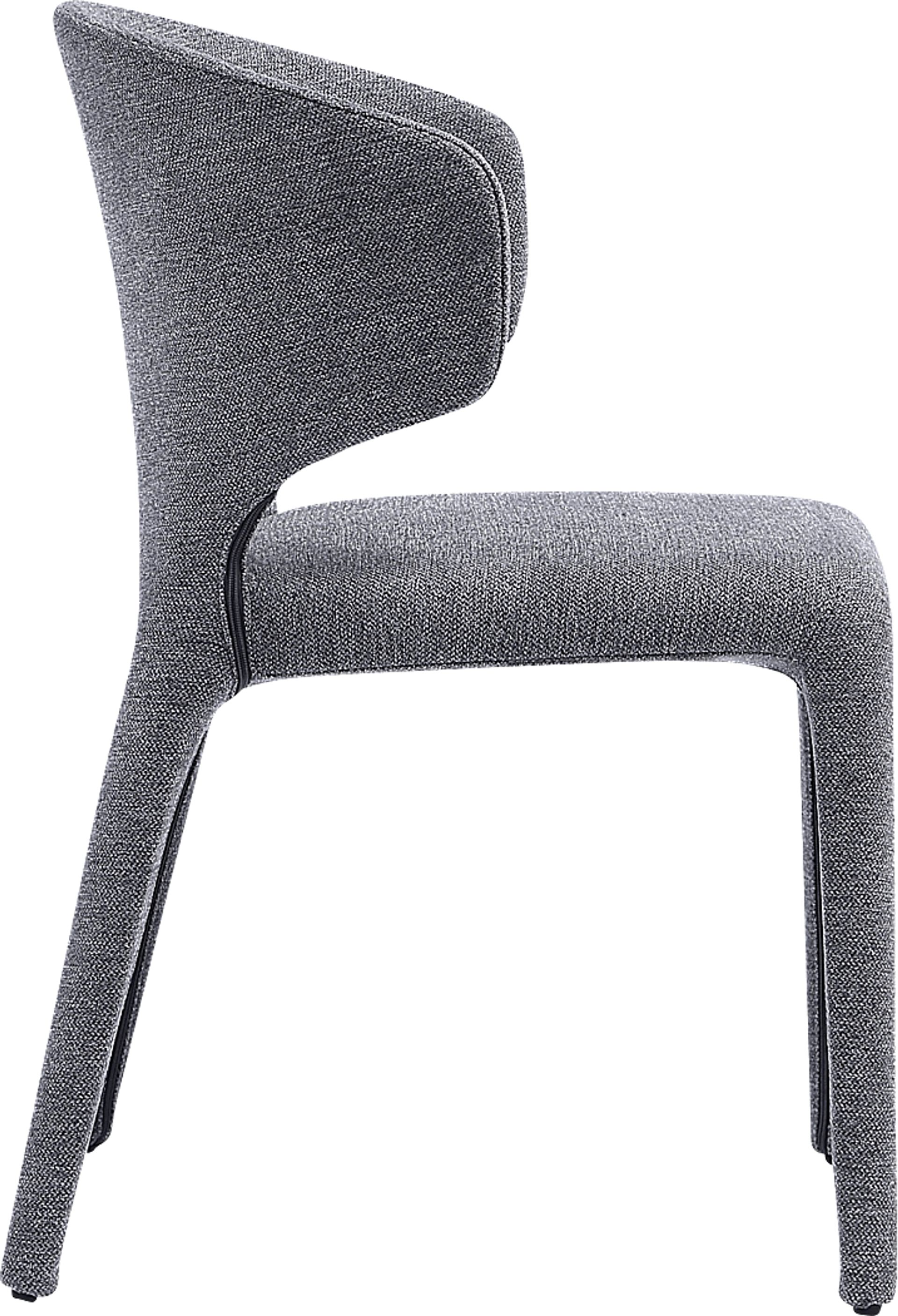 Ravennite II Gray Side Chair, Set of 2 - Image 7