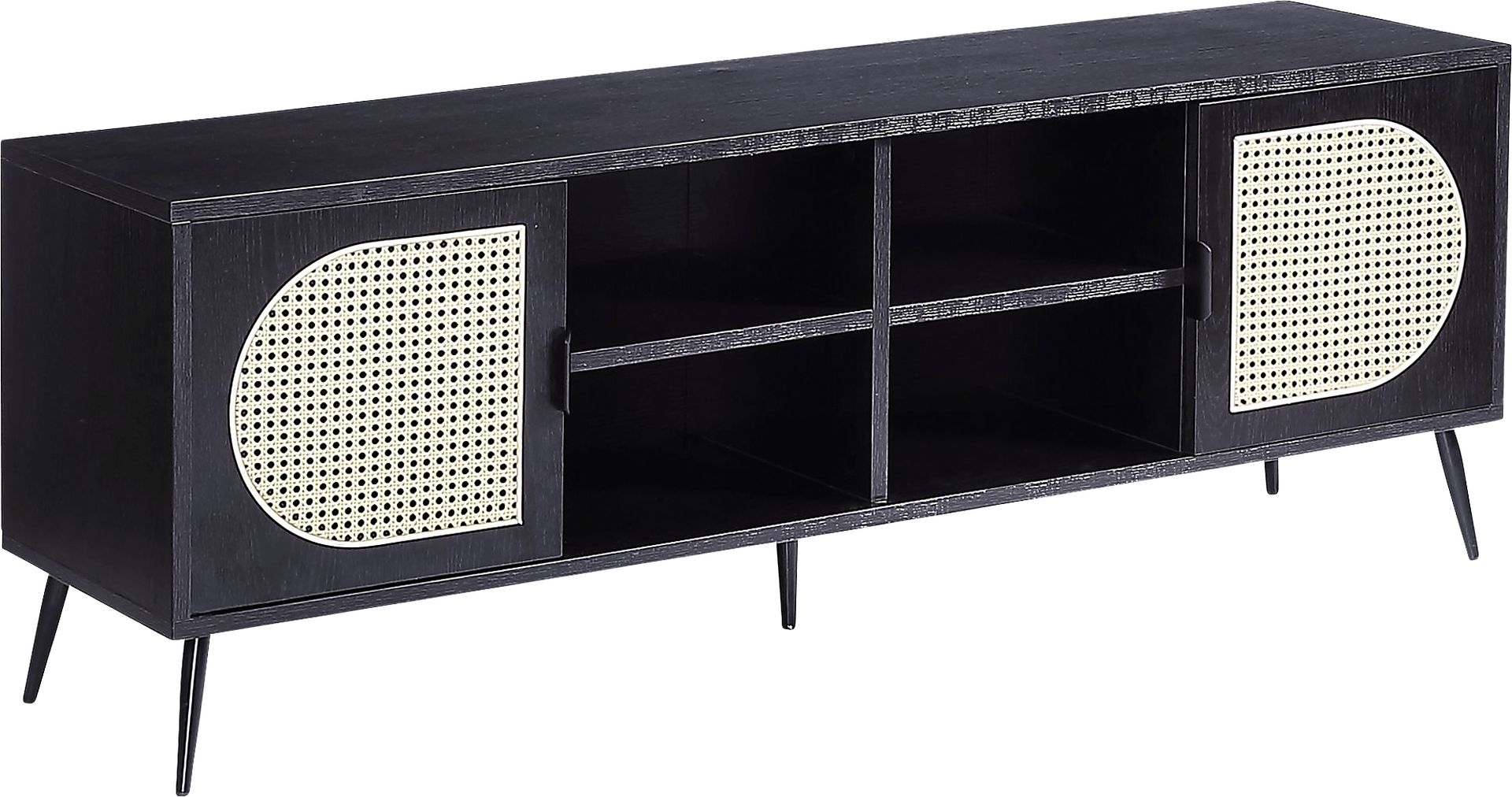 Ravensaide Black 60 in. Console - Image 1