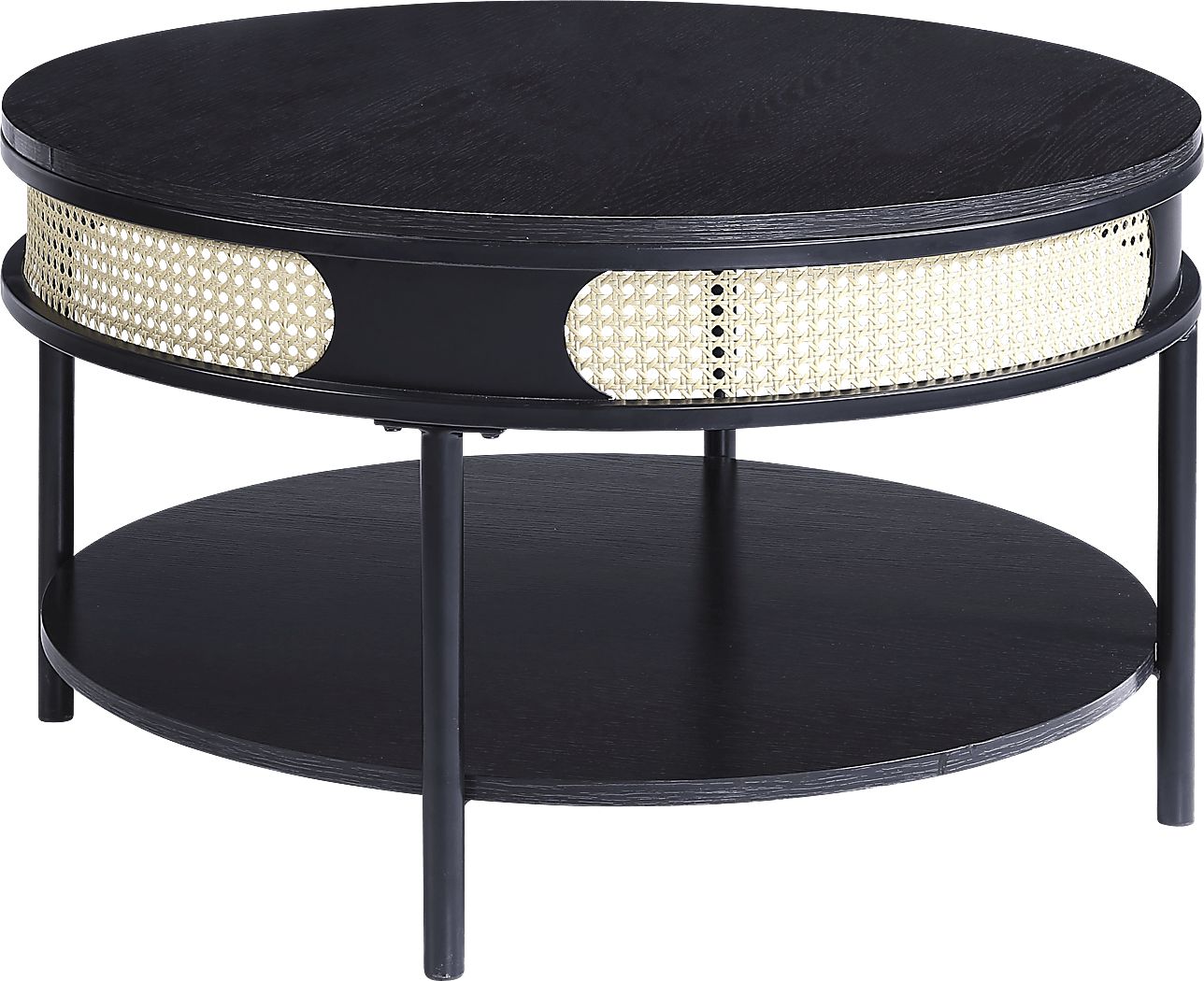 Ravensaide Black Cocktail Table