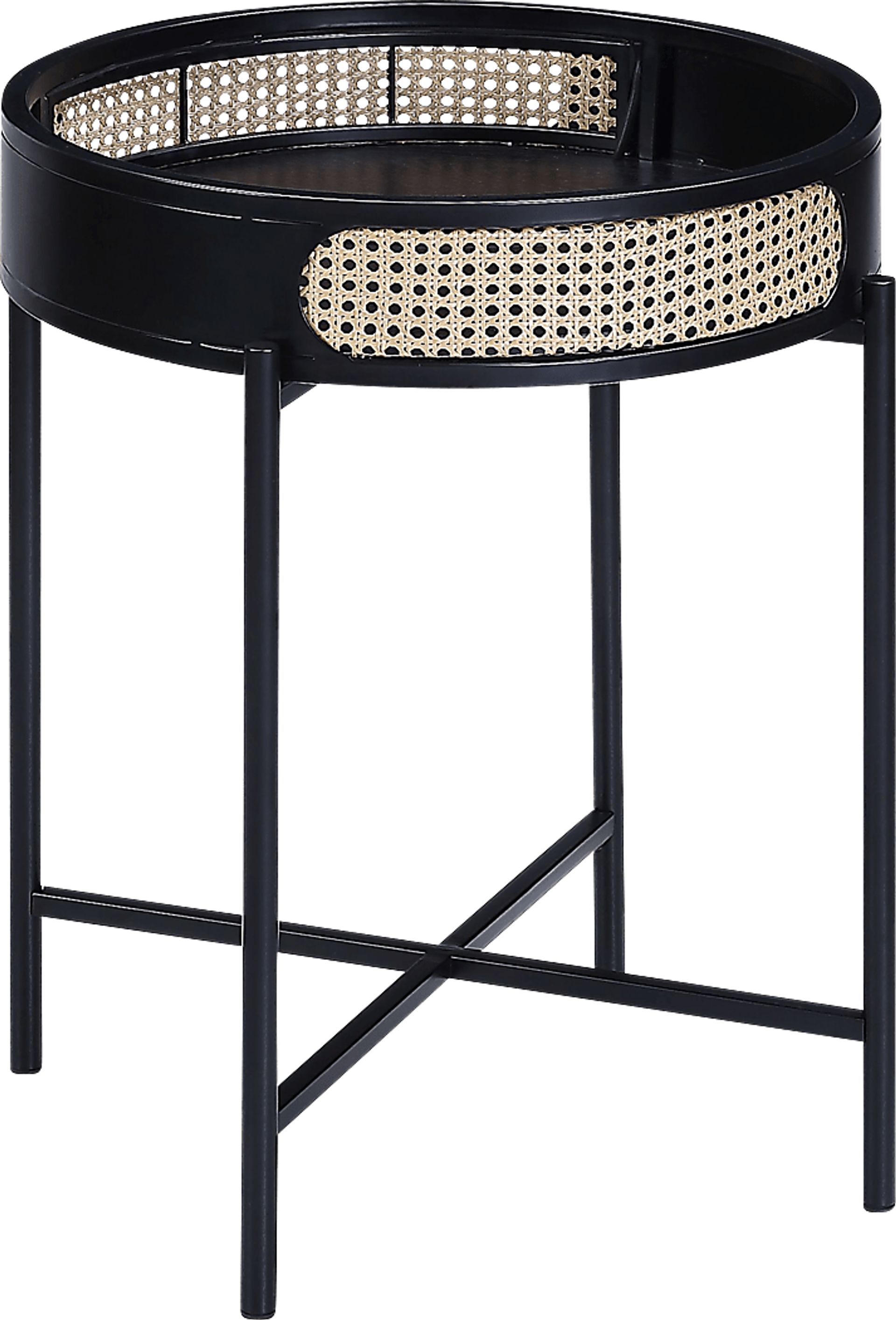 Ravensaide Black End Table - Image 1