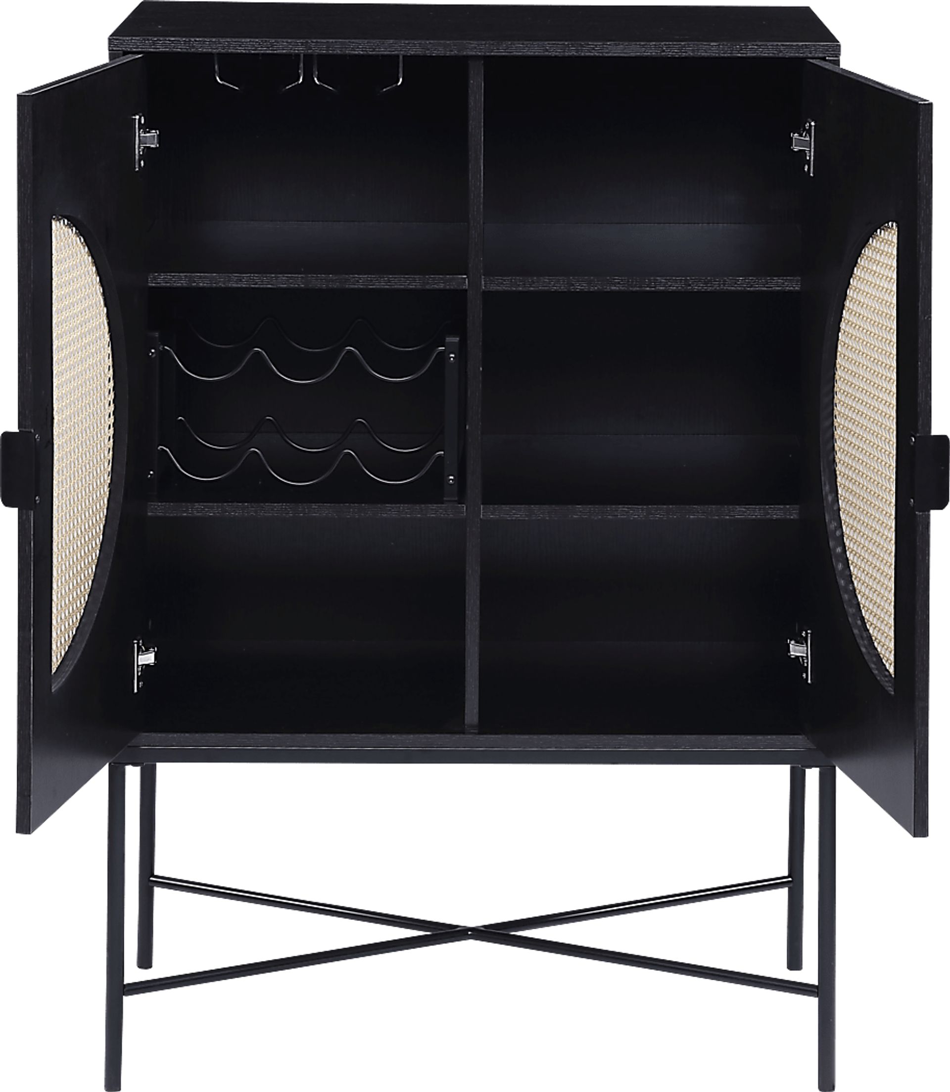 Ravensaide Black Wine Cabinet - Image 4