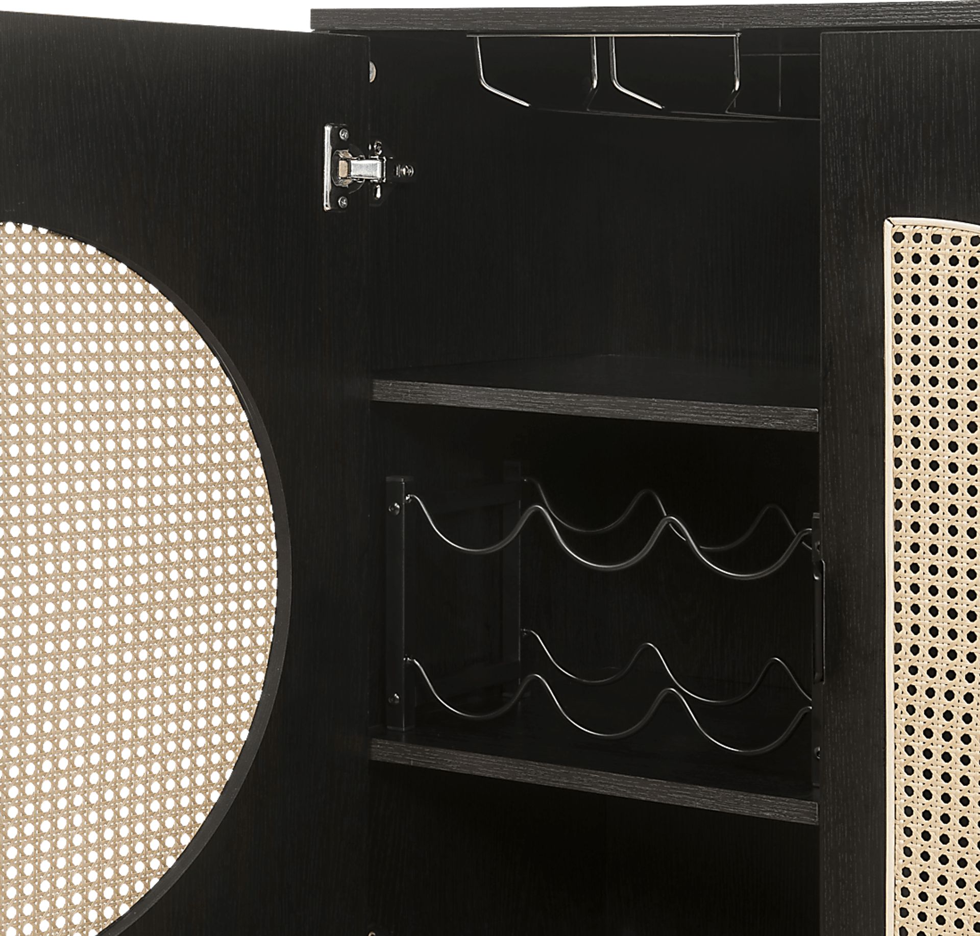 Ravensaide Black Wine Cabinet - Image 5