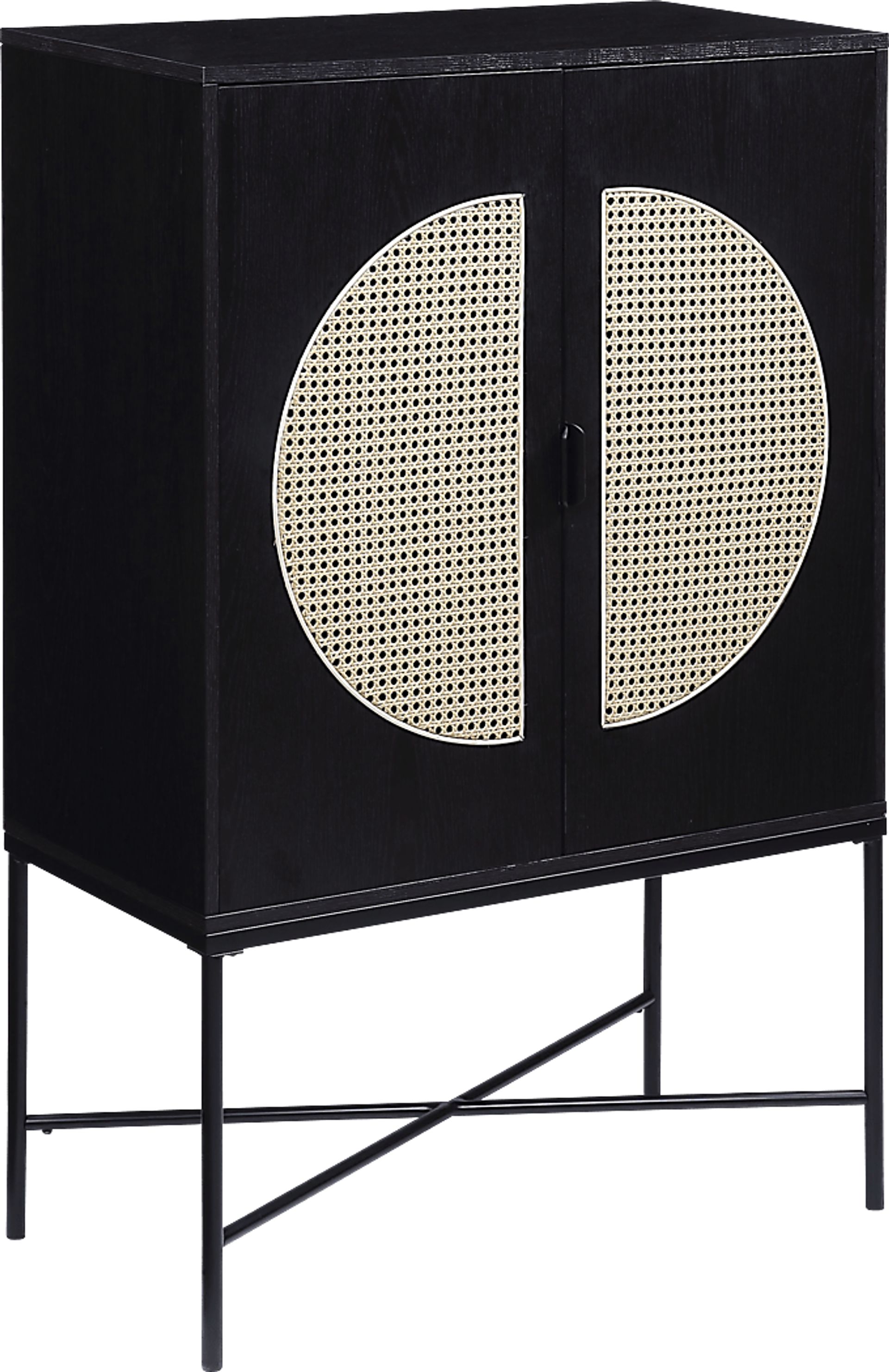 Ravensaide Black Wine Cabinet - Image 1