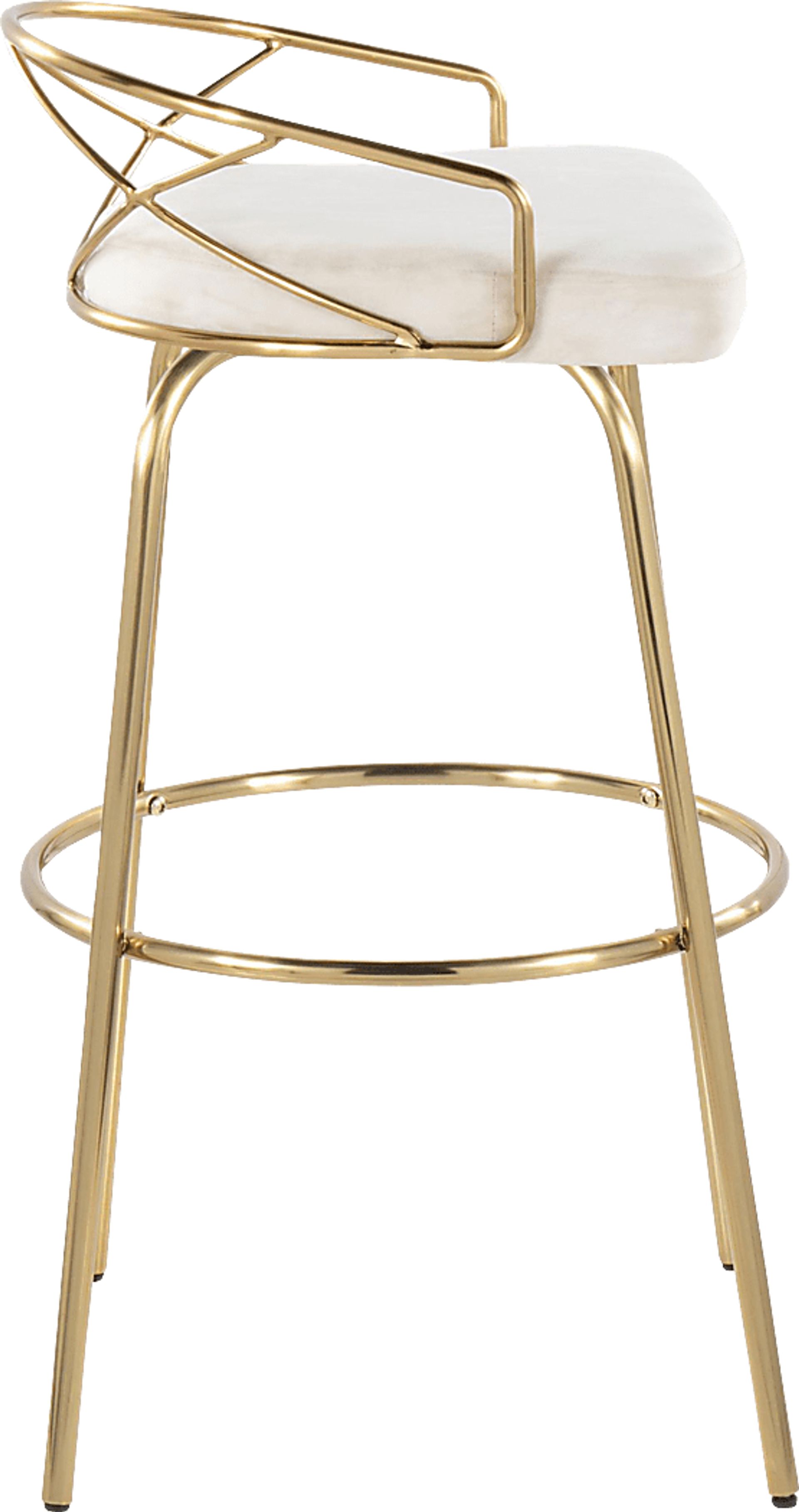 Ravensbrug I Cream Barstool, Set of 2 - Image 4