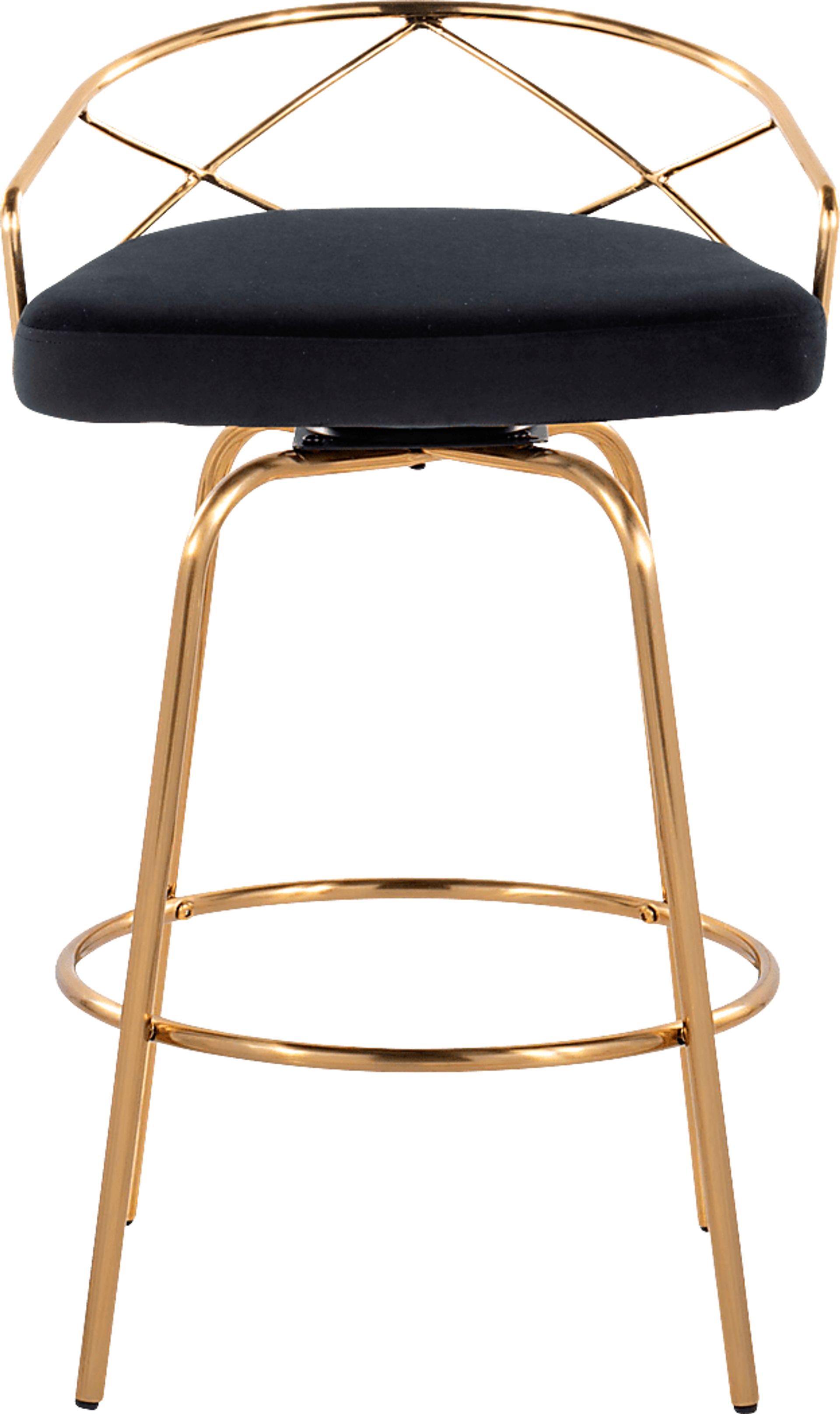 Ravensburg I Black Swivel Counter Height Stool, Set of 2 - Image 12
