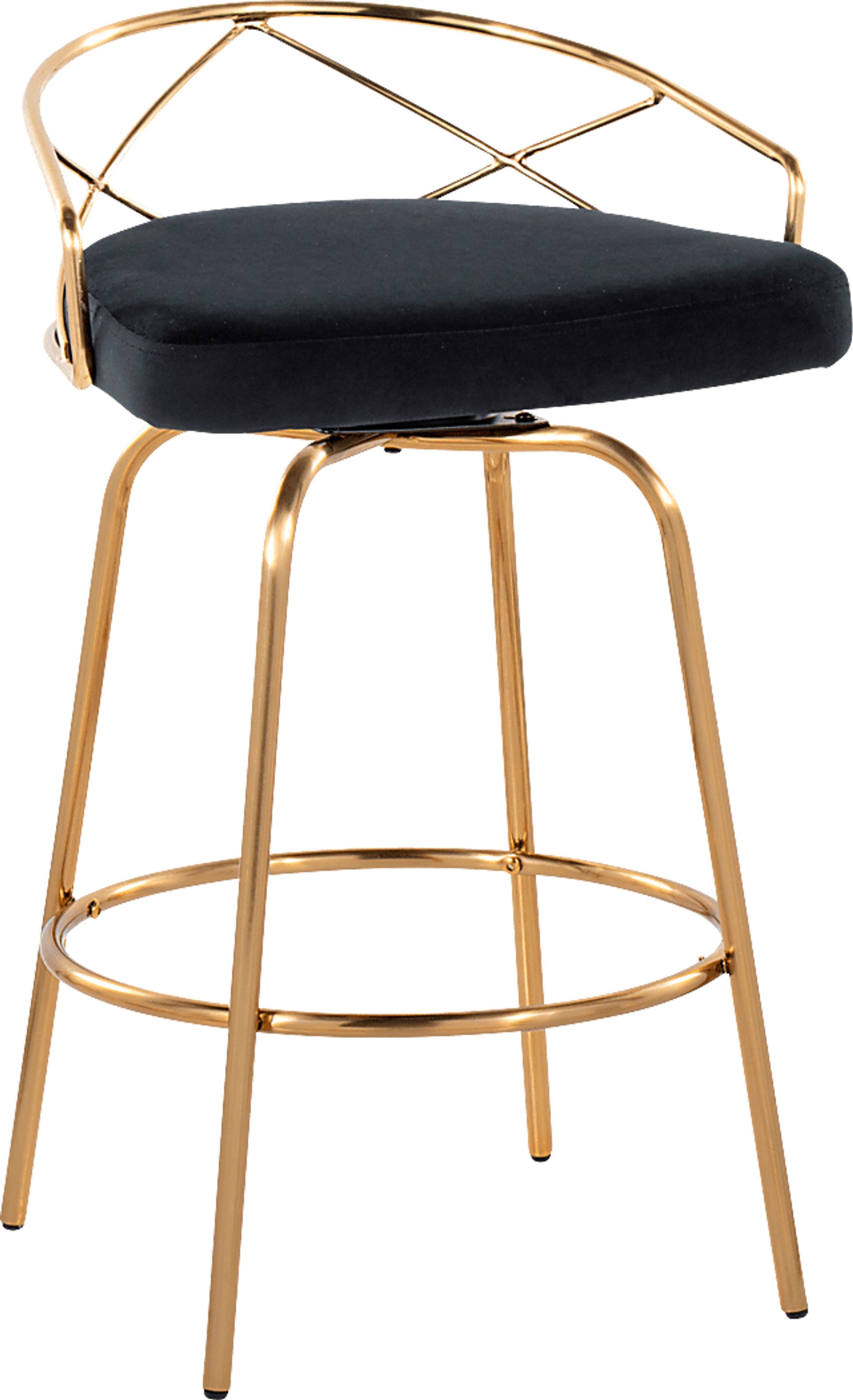 Ravensburg I Black Swivel Counter Height Stool, Set of 2 - Image 8
