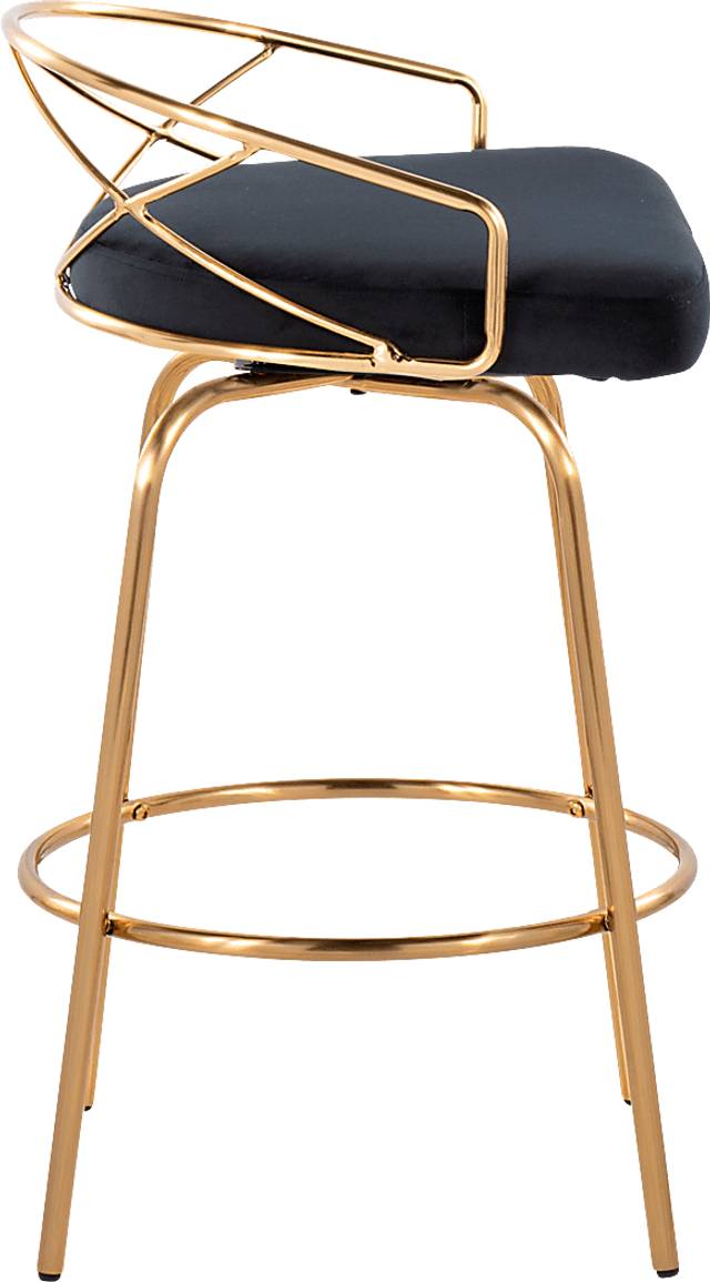 Ravensburg I Black Swivel Counter Height Stool, Set of 2 - Thumbnail - Image 9