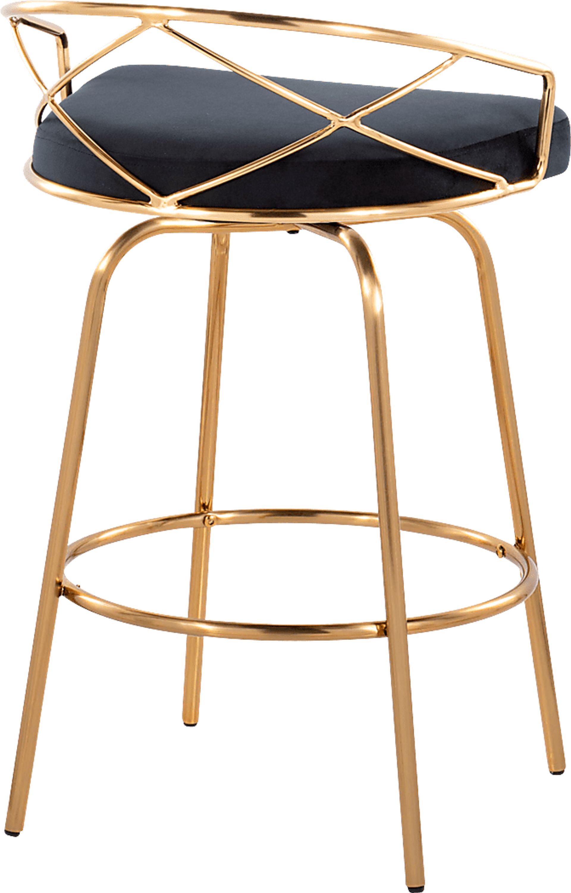 Ravensburg I Black Swivel Counter Height Stool, Set of 2 - Image 10