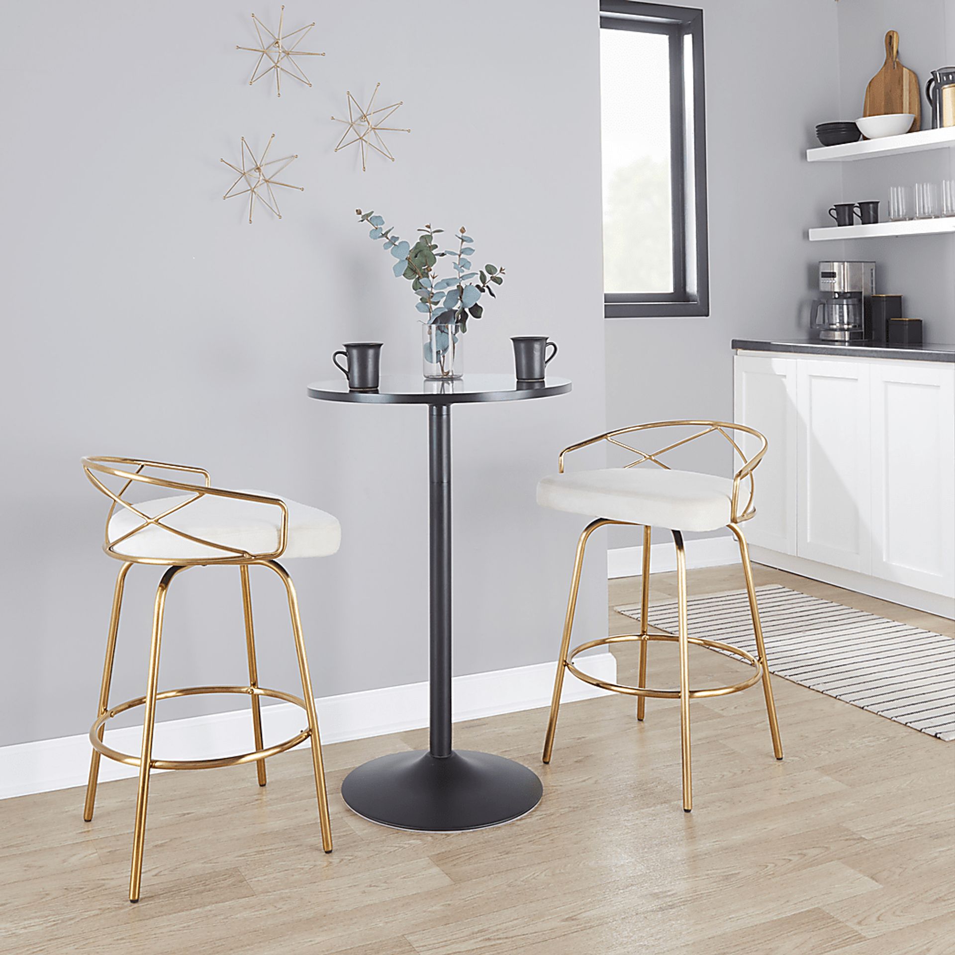 Ravensburg I Cream Counter Height Stool, Set of 2 - Image 2