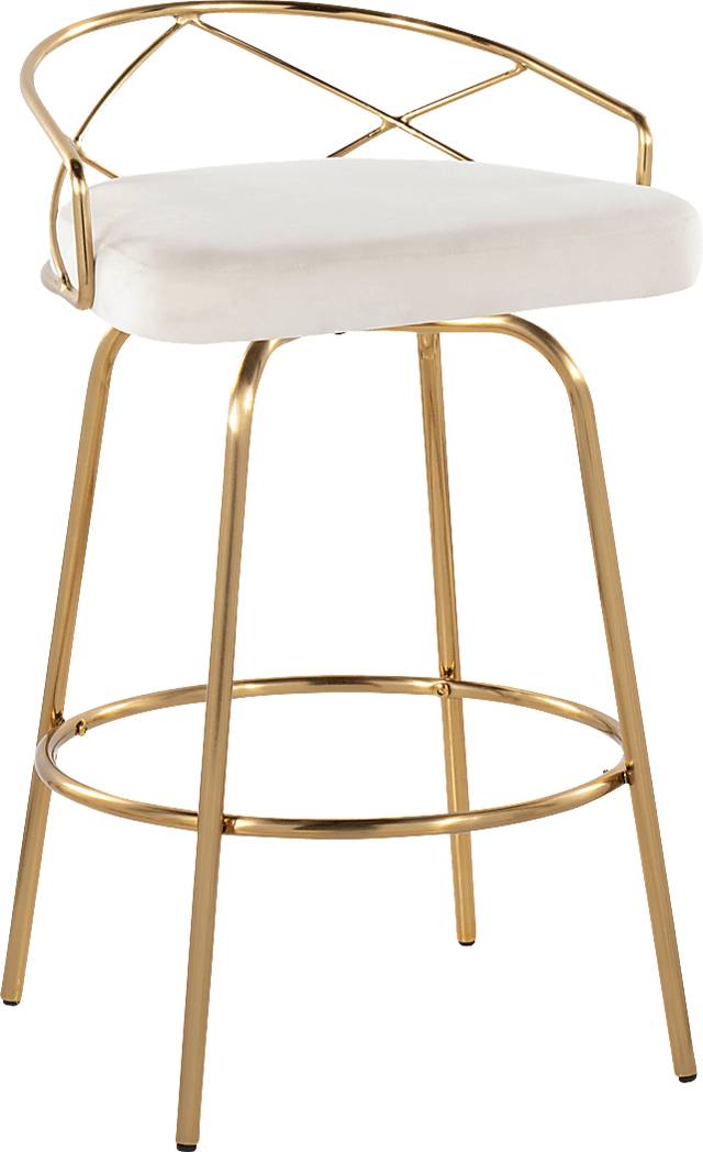Ravensburg I Cream Counter Height Stool, Set of 2 - Thumbnail - Image 4
