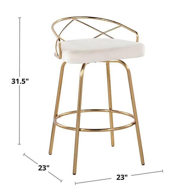 Ravensburg I Cream Counter Height Stool, Set of 2 - Thumbnail - Image 10