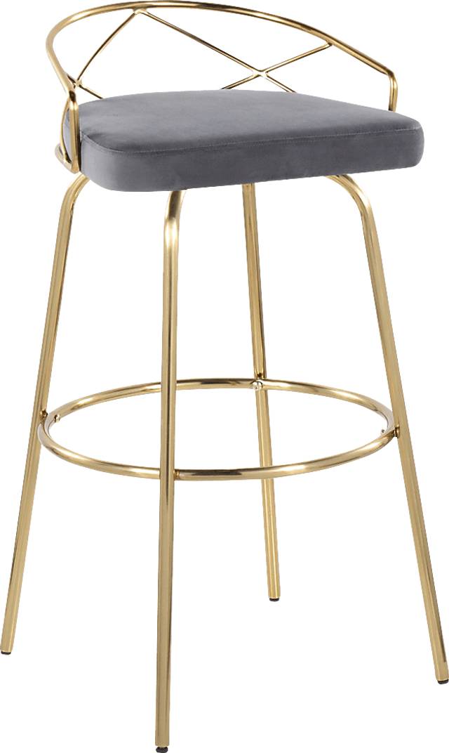 Ravensburg I Gray Barstool, Set of 2 - Thumbnail - Image 6