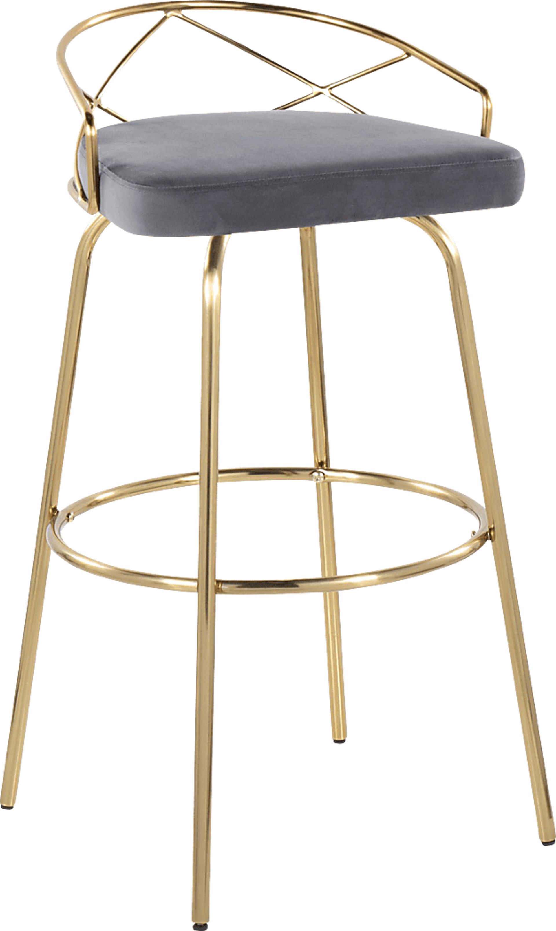 Ravensburg I Gray Barstool, Set of 2 - Image 6
