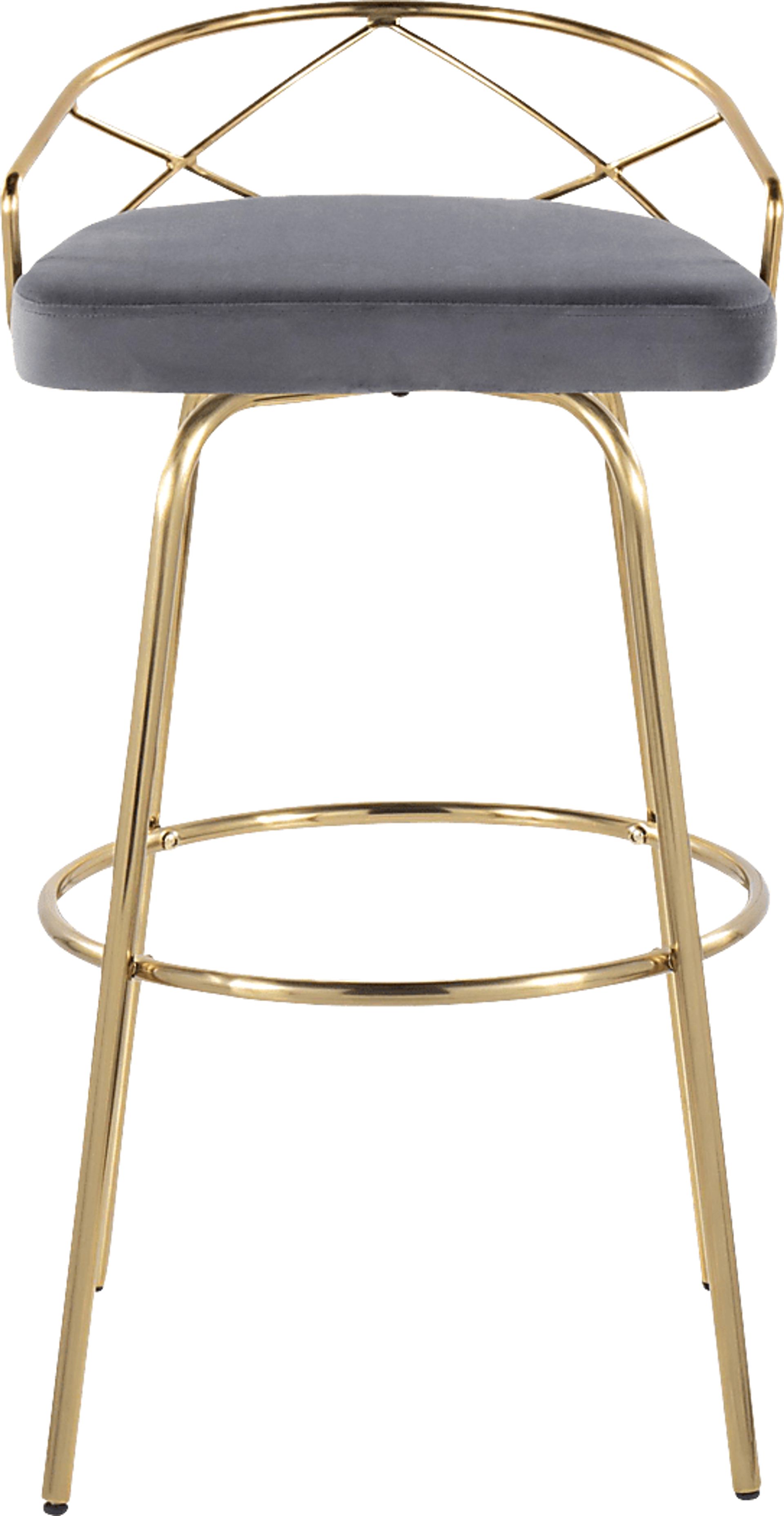 Ravensburg I Gray Barstool, Set of 2 - Image 7