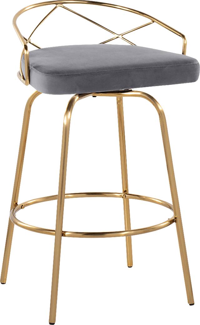 Ravensburg I Gray Counter Height Stool, Set of 2 - Thumbnail - Image 4