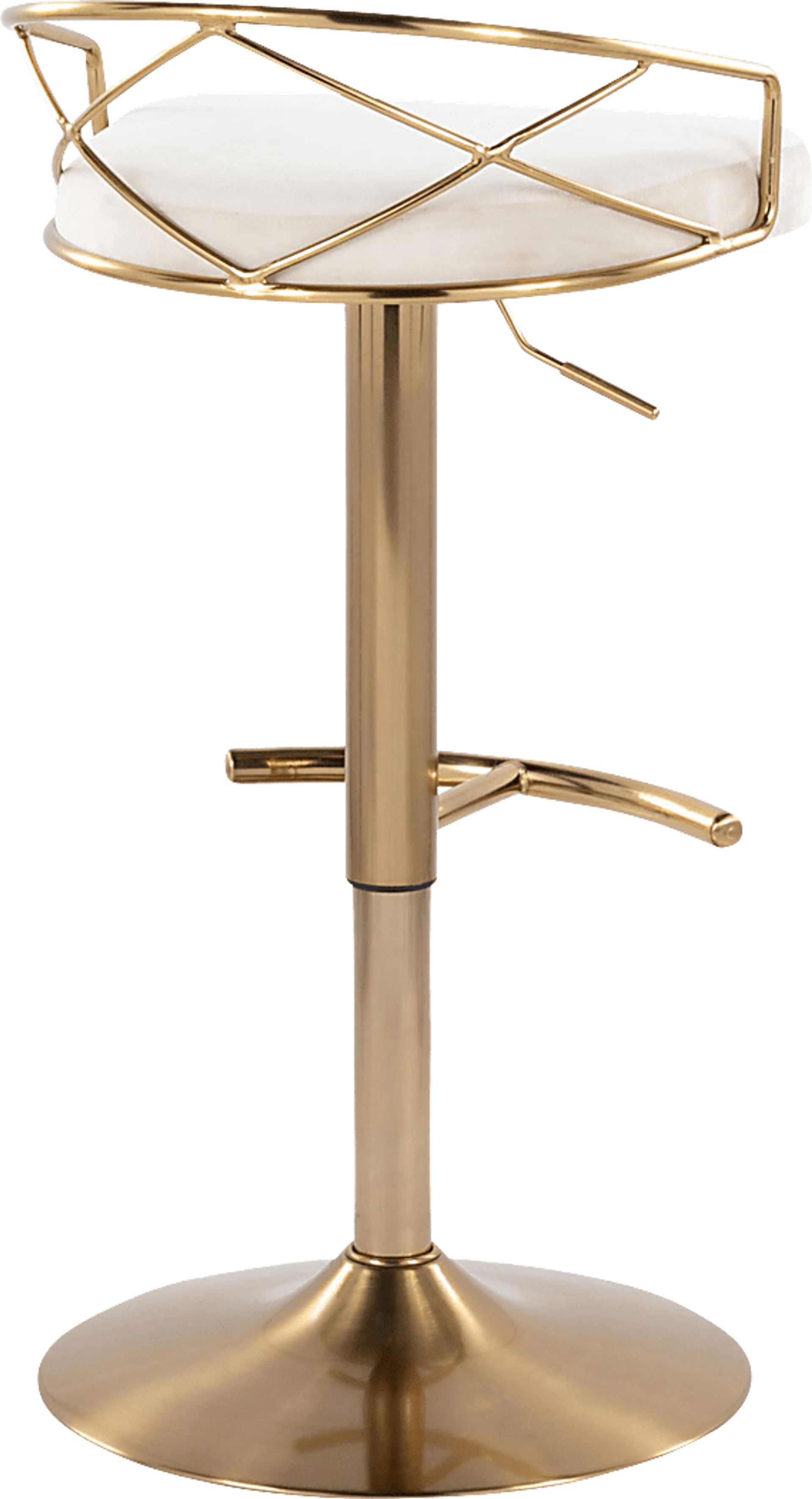 Ravensburg II Cream Adjustable Barstool, Set of 2 - Image 6