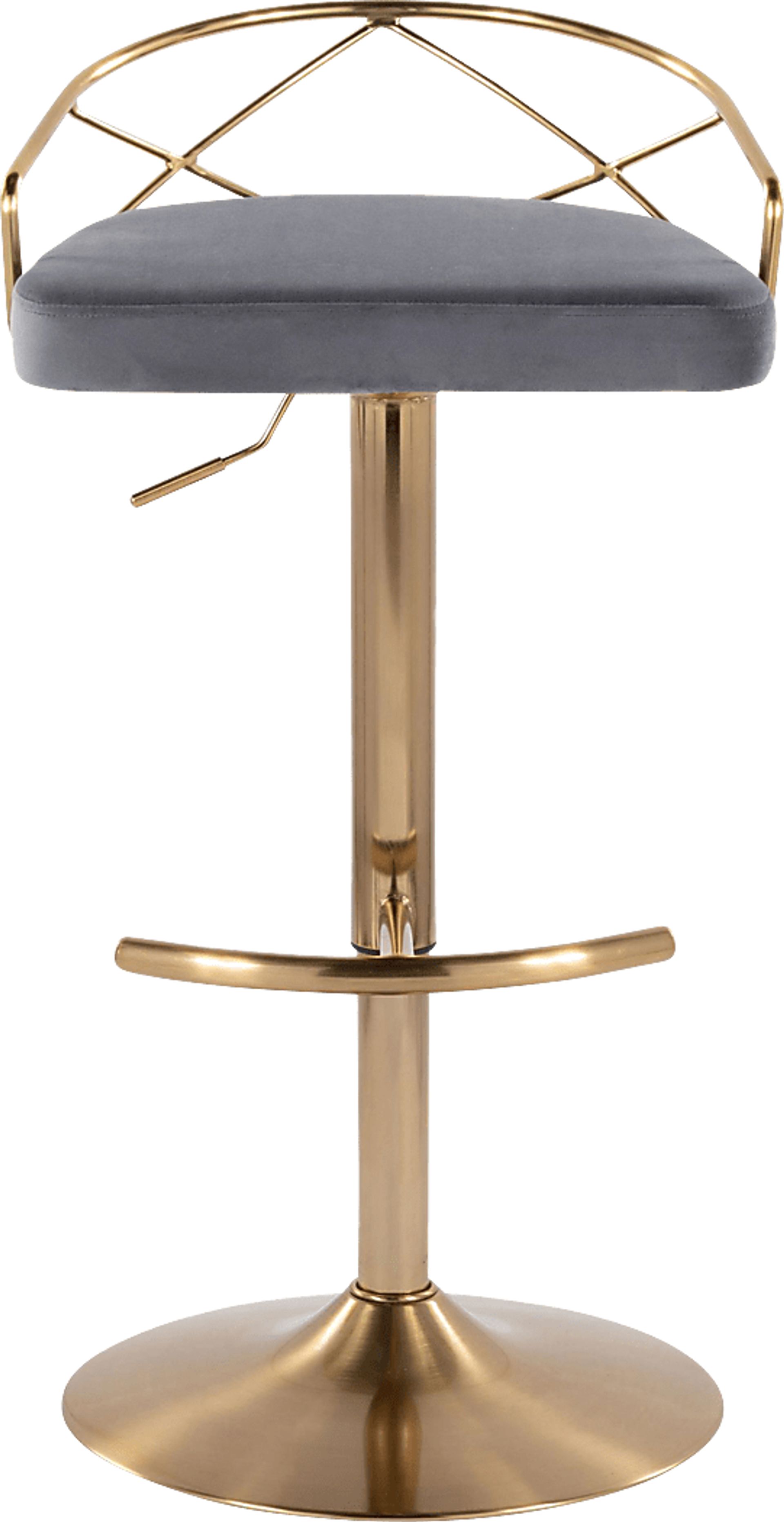 Ravensburg II Gray Adjustable Barstool, Set of 2 - Image 8