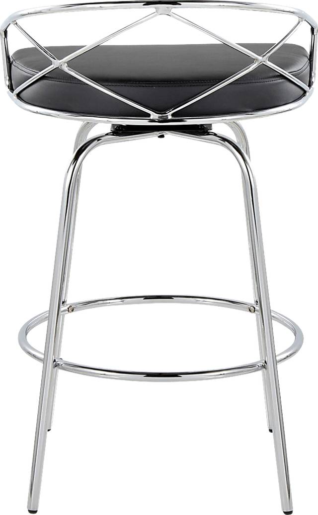 Ravensburg III Black Swivel Counter Height Stool, Set of 2 - Thumbnail - Image 11