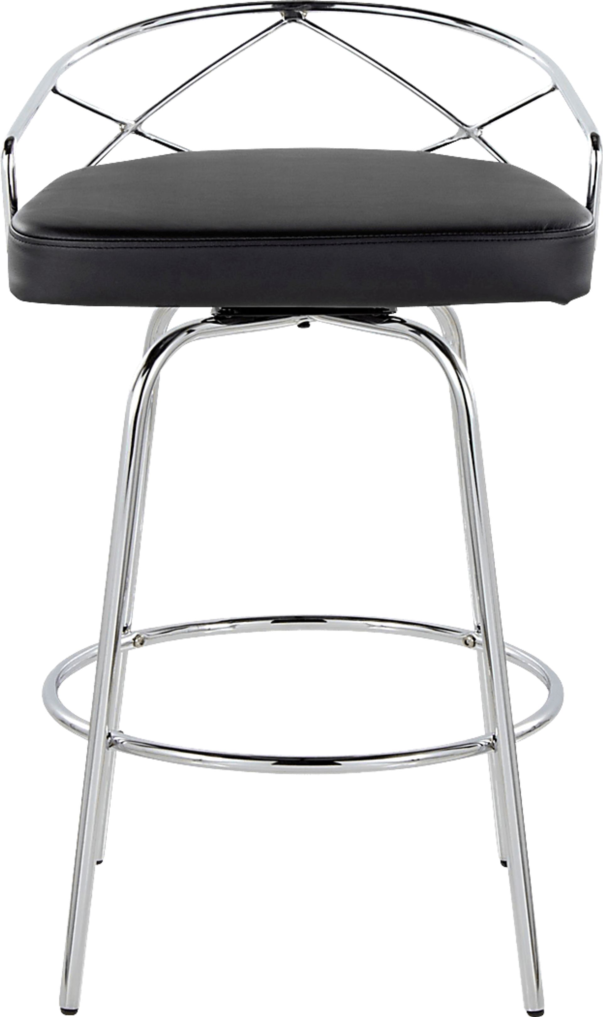 Ravensburg III Black Swivel Counter Height Stool, Set of 2 - Image 12