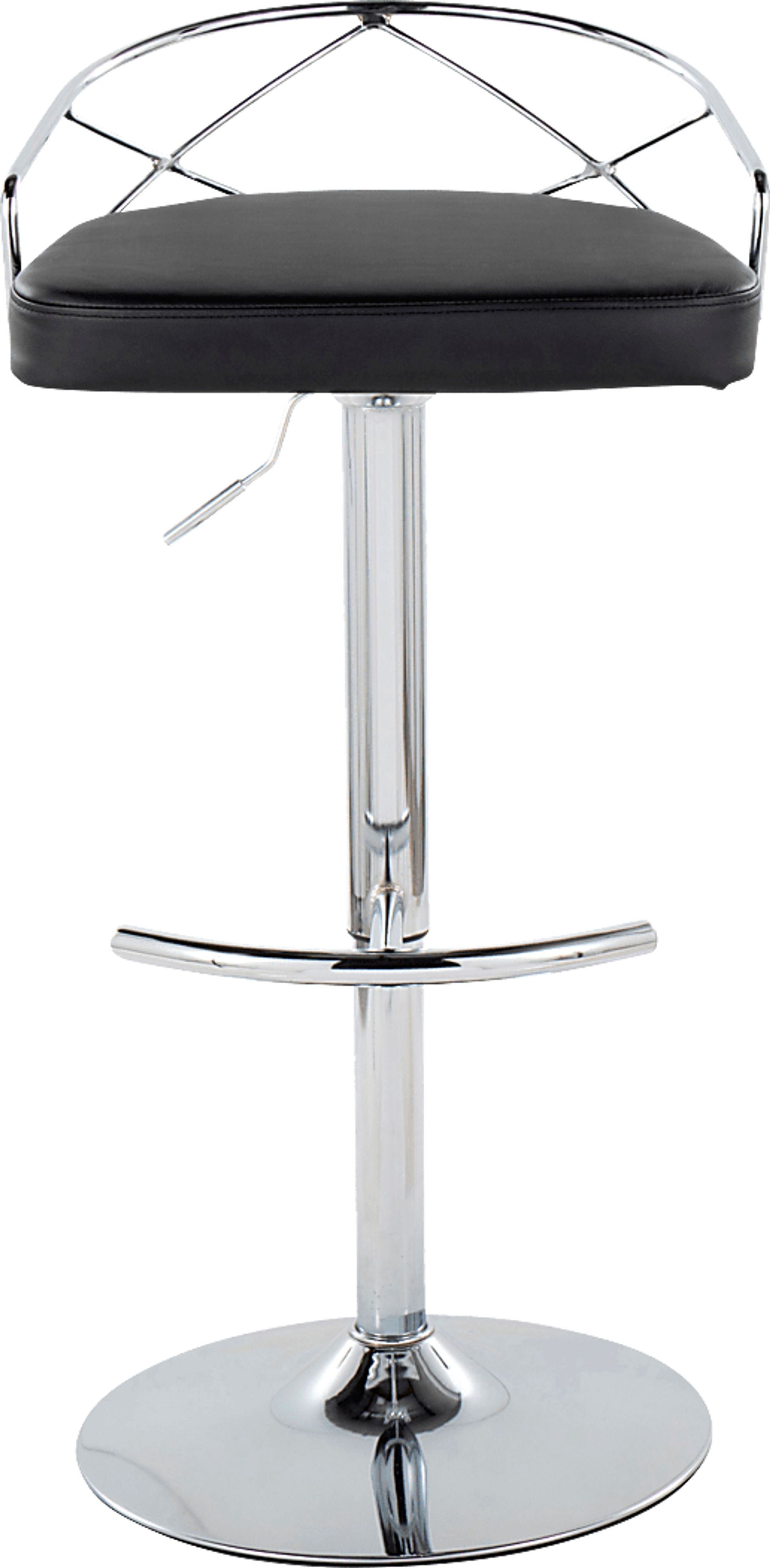 Ravensburg IV Black Adjustable Barstool, Set of 2 - Image 10