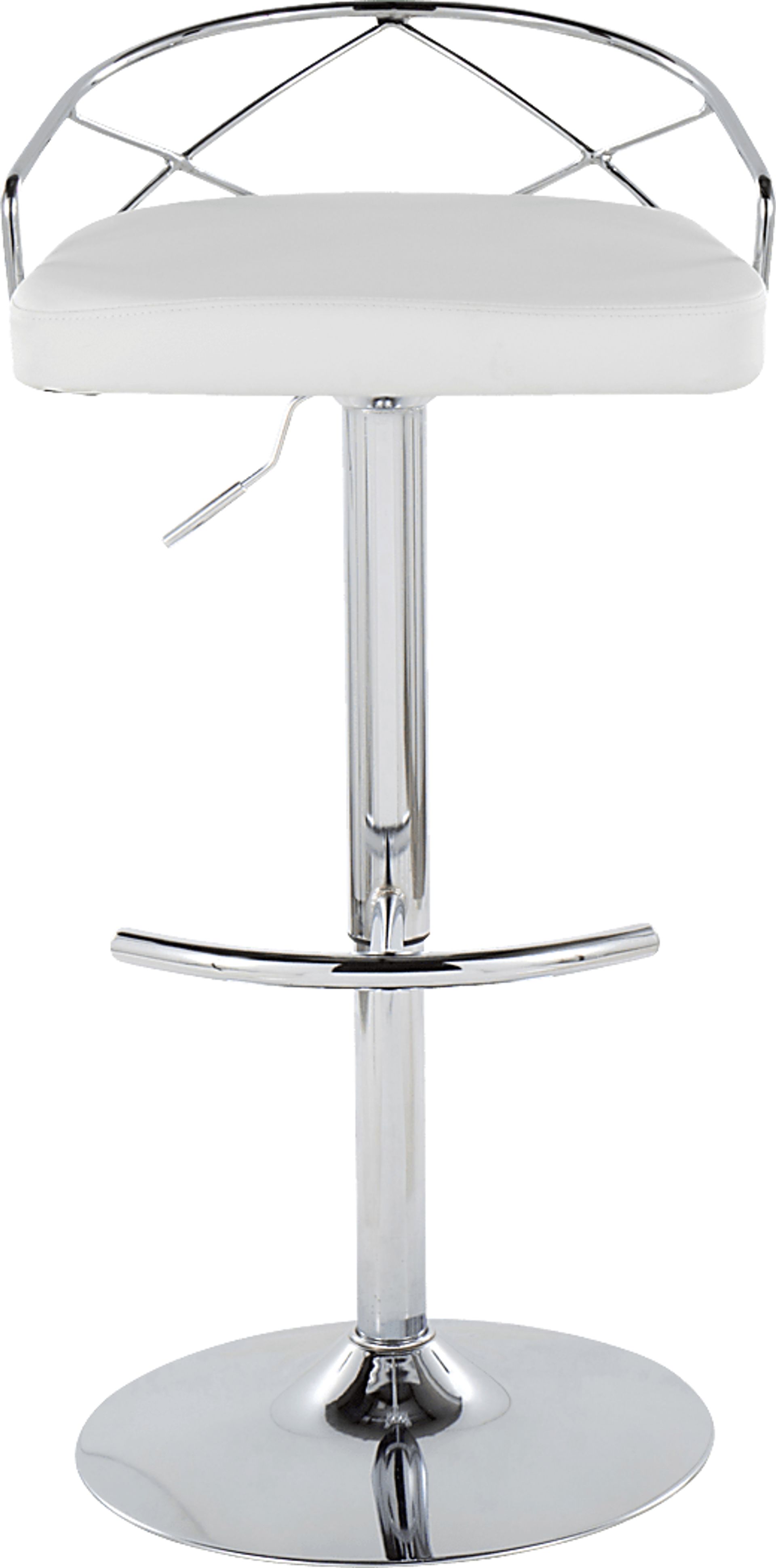 Ravensburg IV White Adjustable Barstool, Set of 2 - Image 10