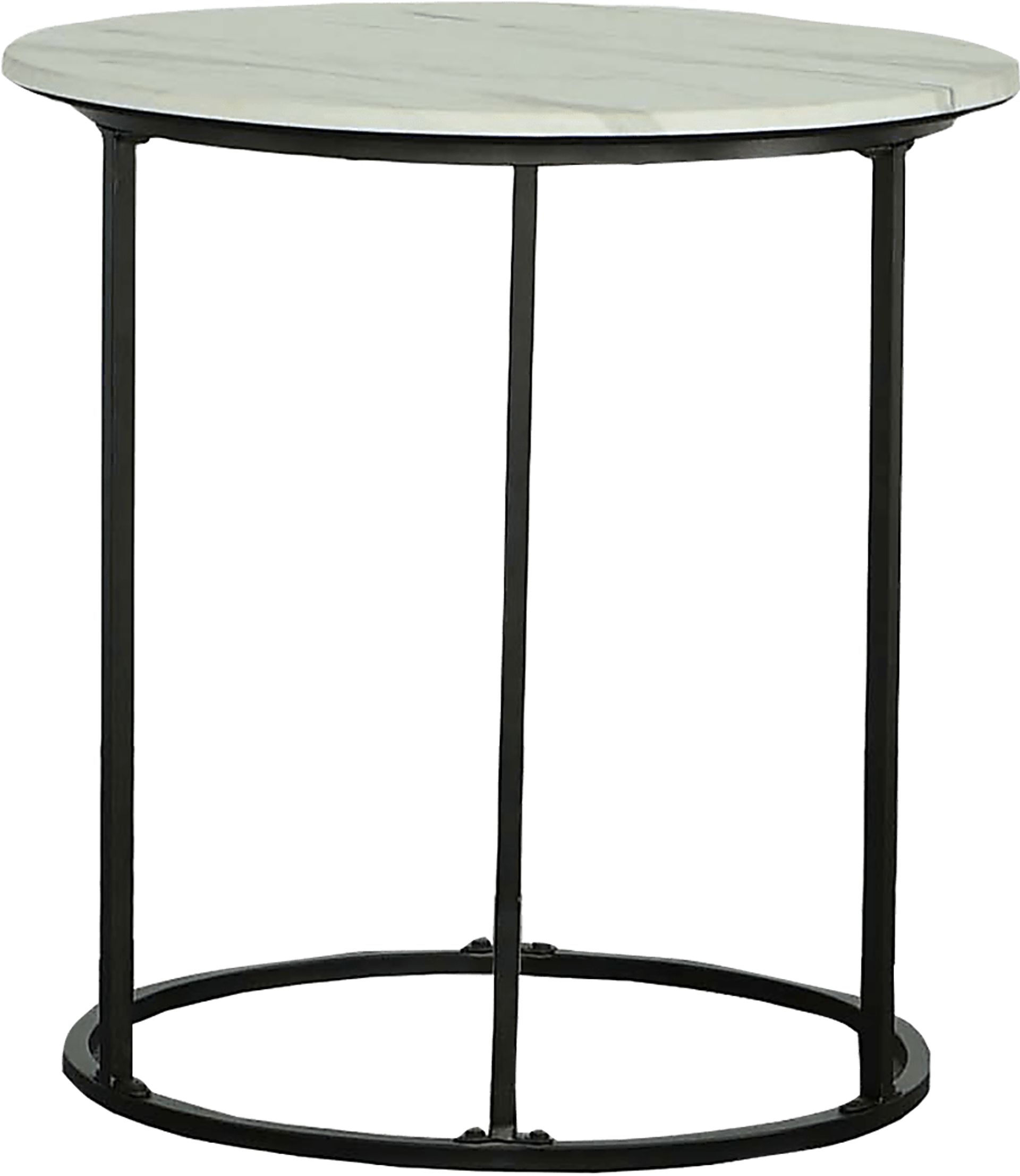 Ravensdon Off-White End Table - Image 2
