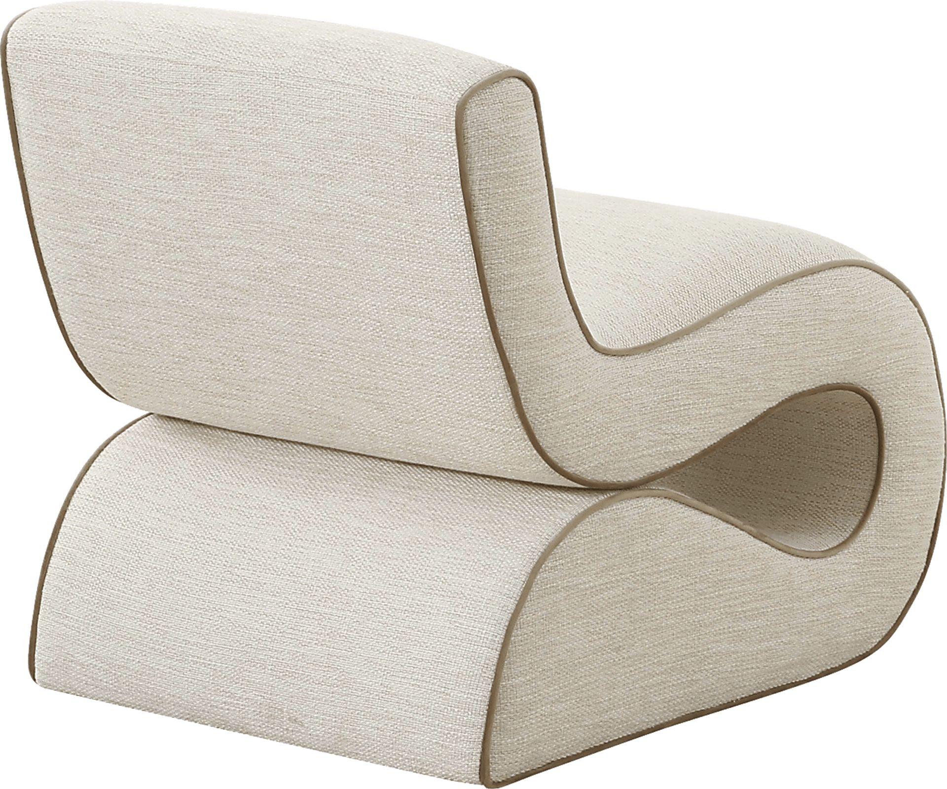 Rawding Cream Accent Chair - Image 4