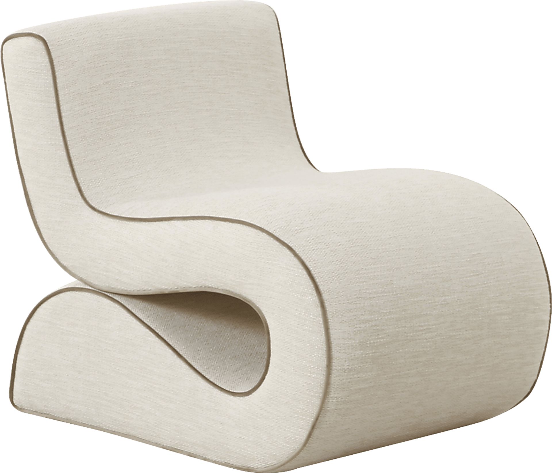 Rawding Cream Accent Chair - Image 1