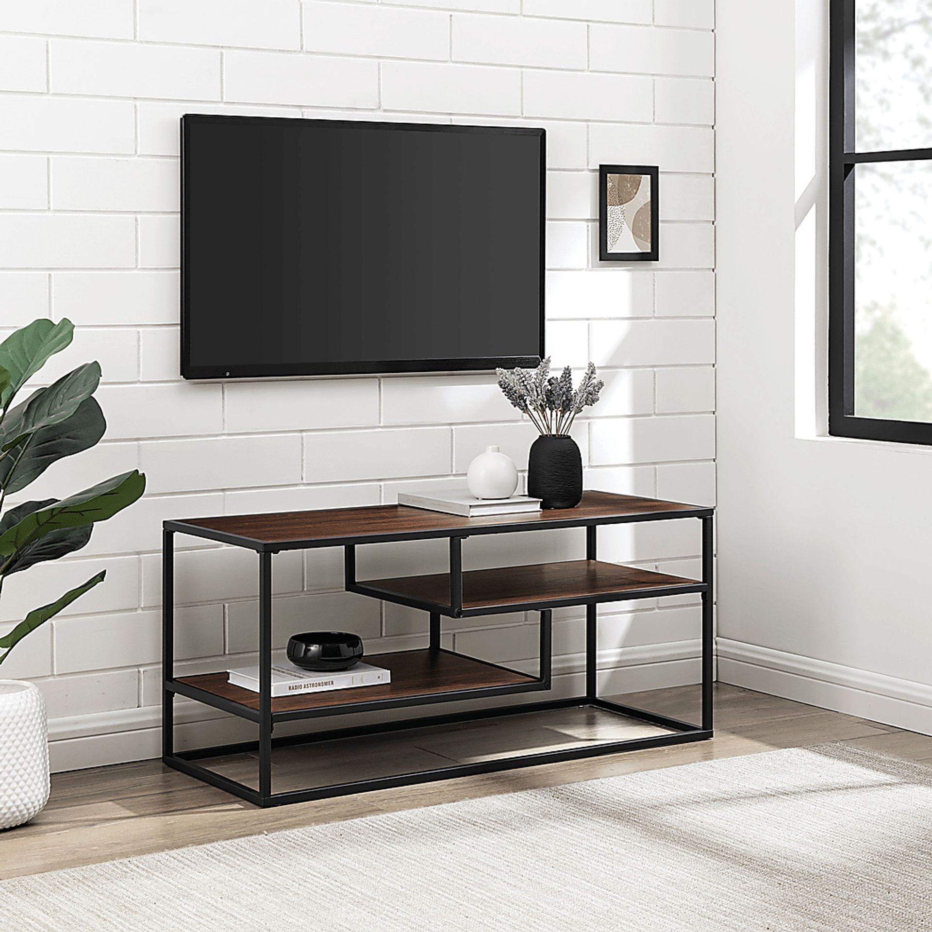 Rawley Walnut 40 in. Console - Image 2