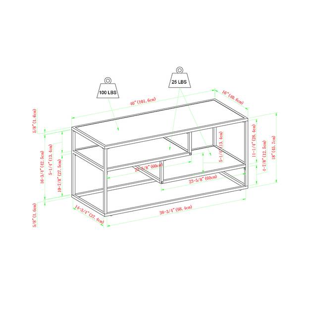 Rawley Walnut 40 in. Console - Thumbnail - Image 6