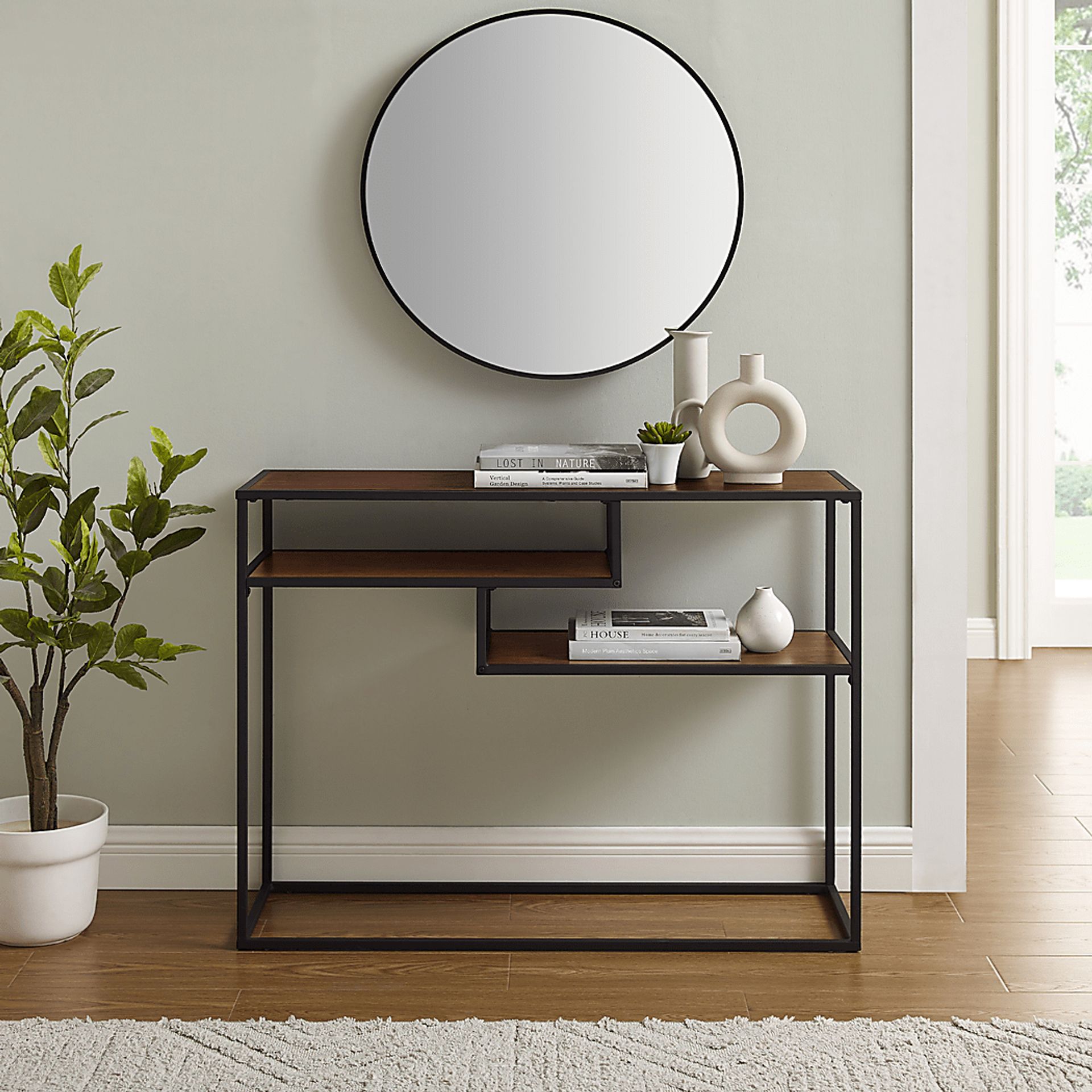 Rawley Walnut Sofa Table - Image 6