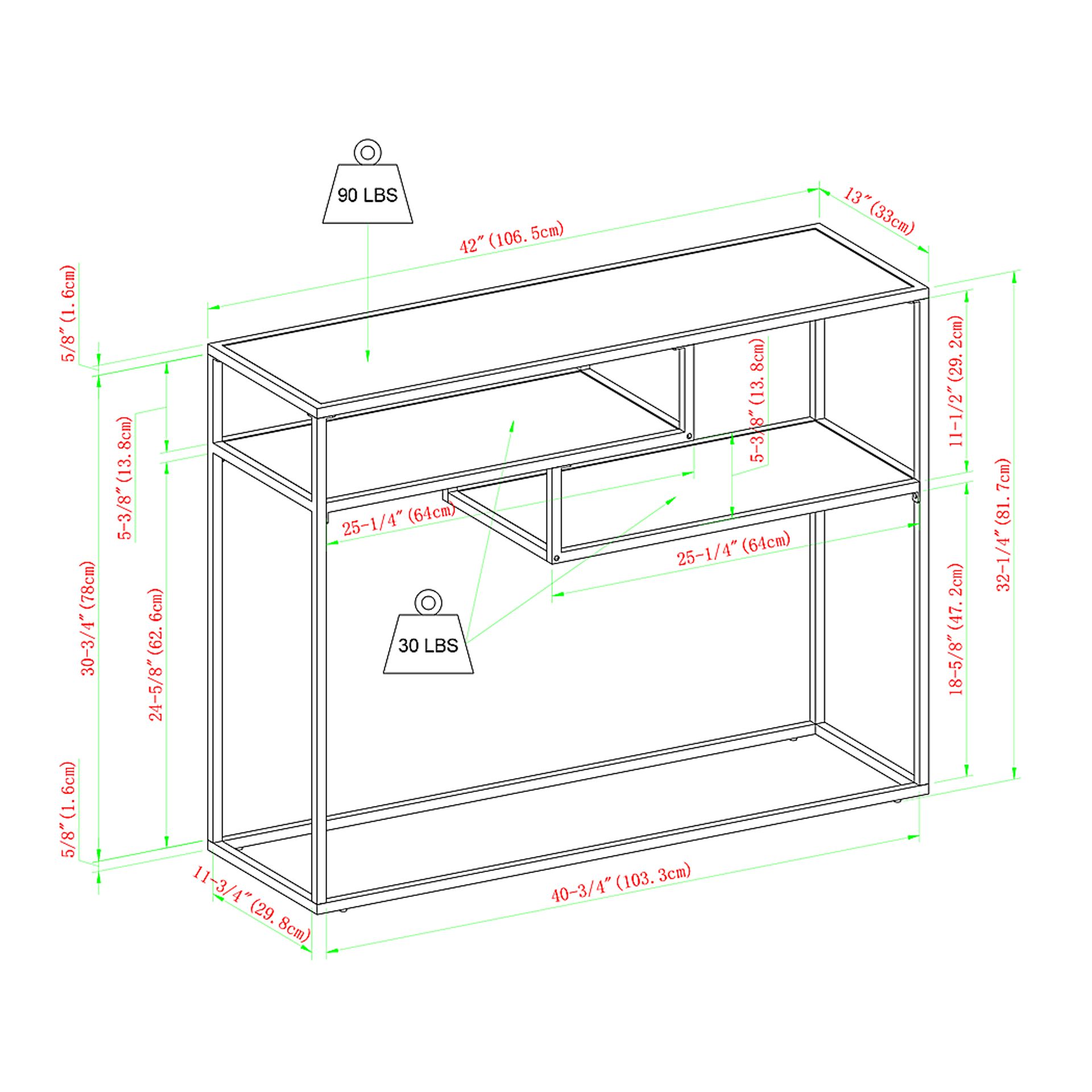 Rawley Walnut Sofa Table - Image 7