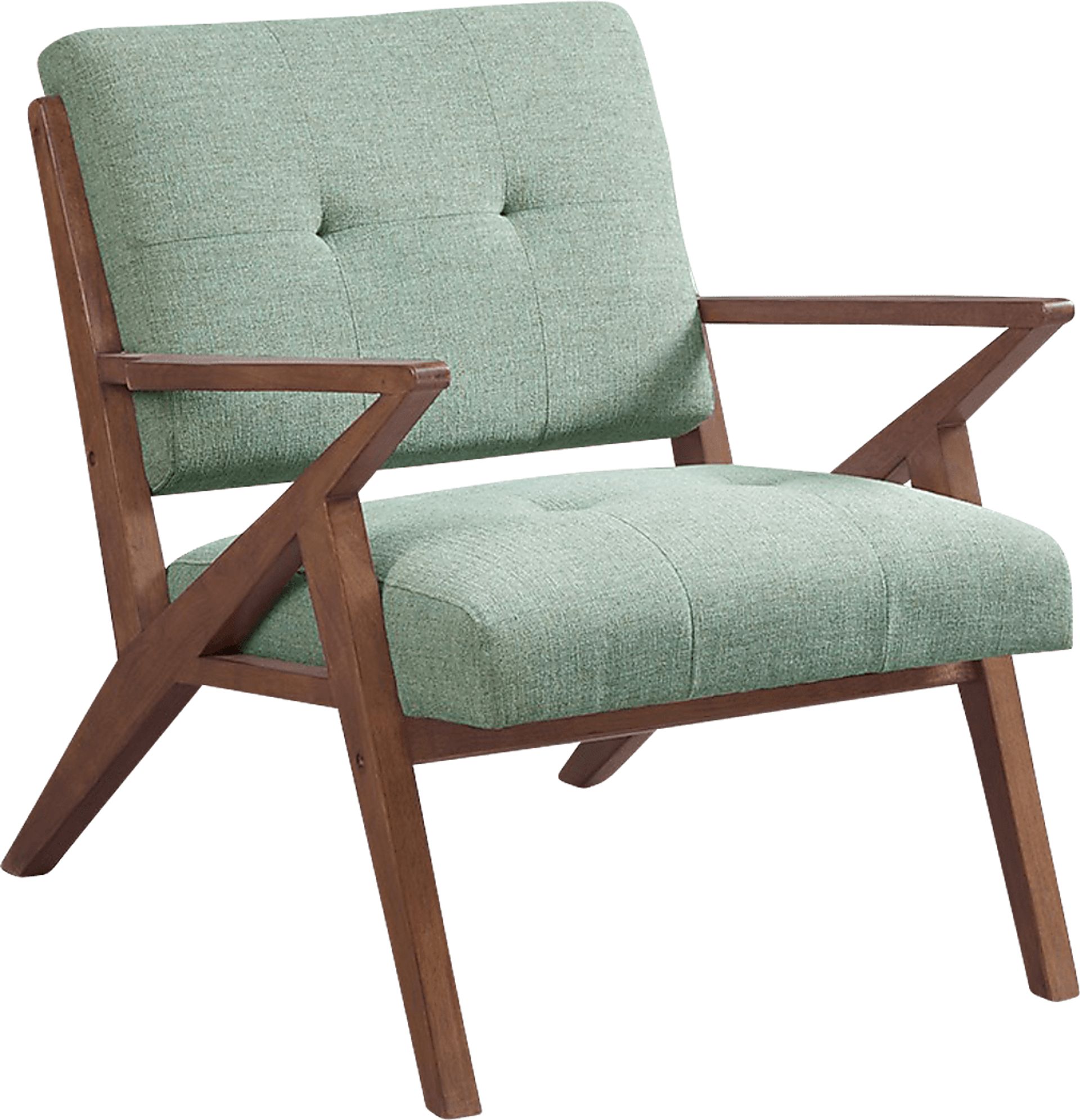 Rawlins Blue Accent Chair - Image 1