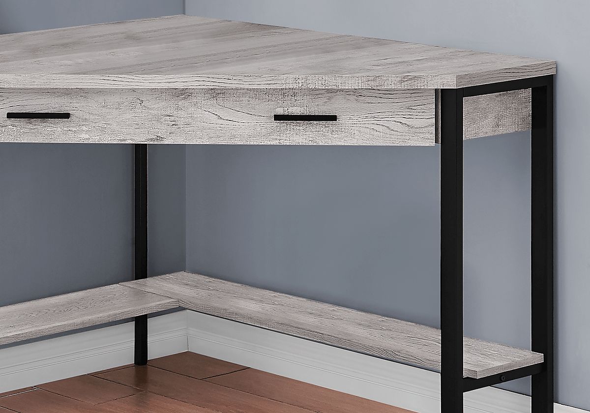 Raychester Gray Wood Desk | Rooms to Go