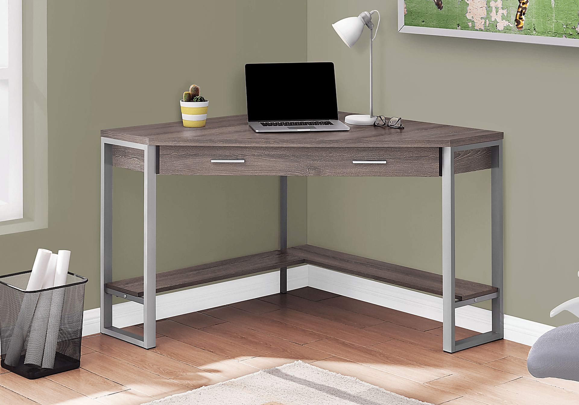 Raychester Taupe Desk - Image 2