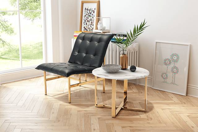 Raydon Lane Gold End Table - Thumbnail - Image 2