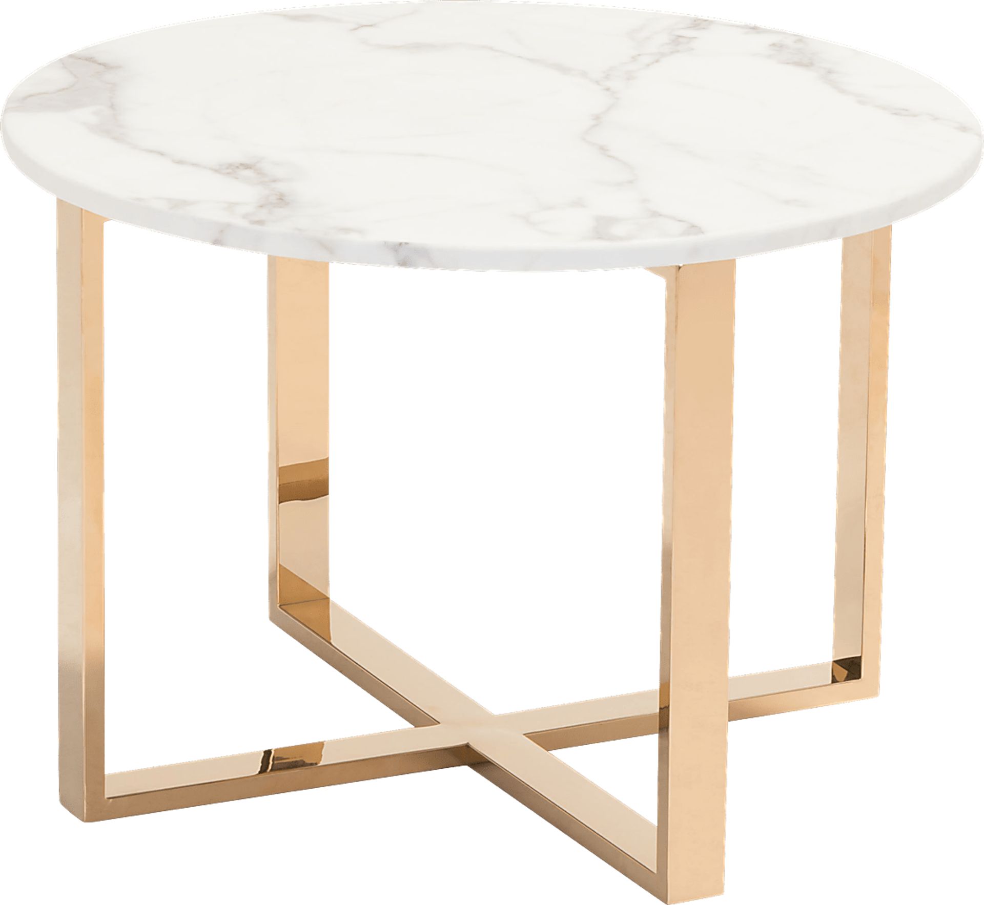 Raydon Lane Gold End Table - Image 1