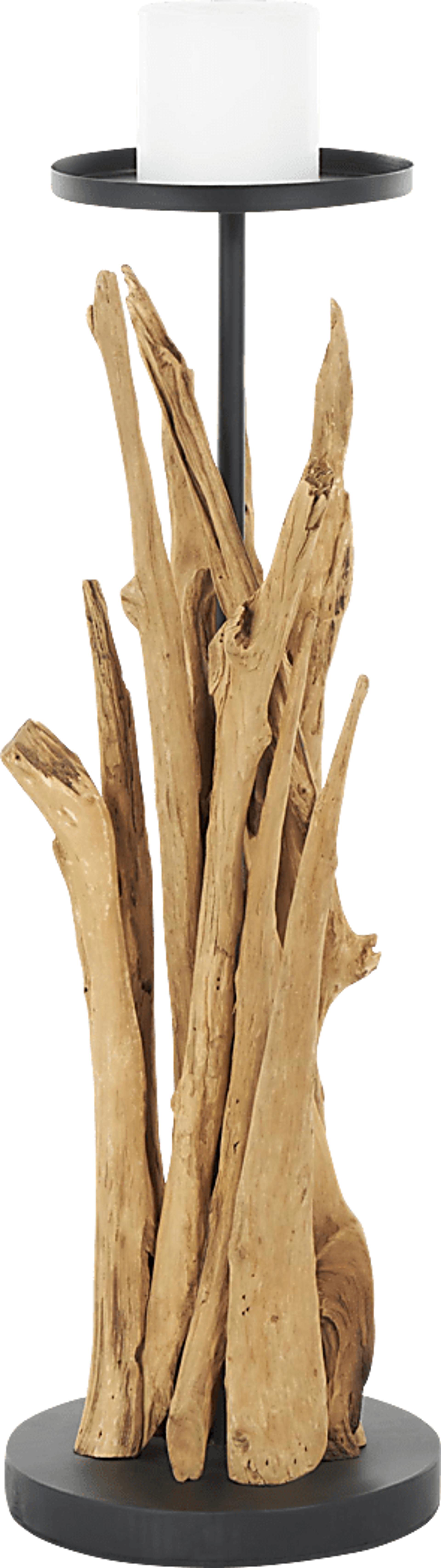 Rayely Brown Candle Holder