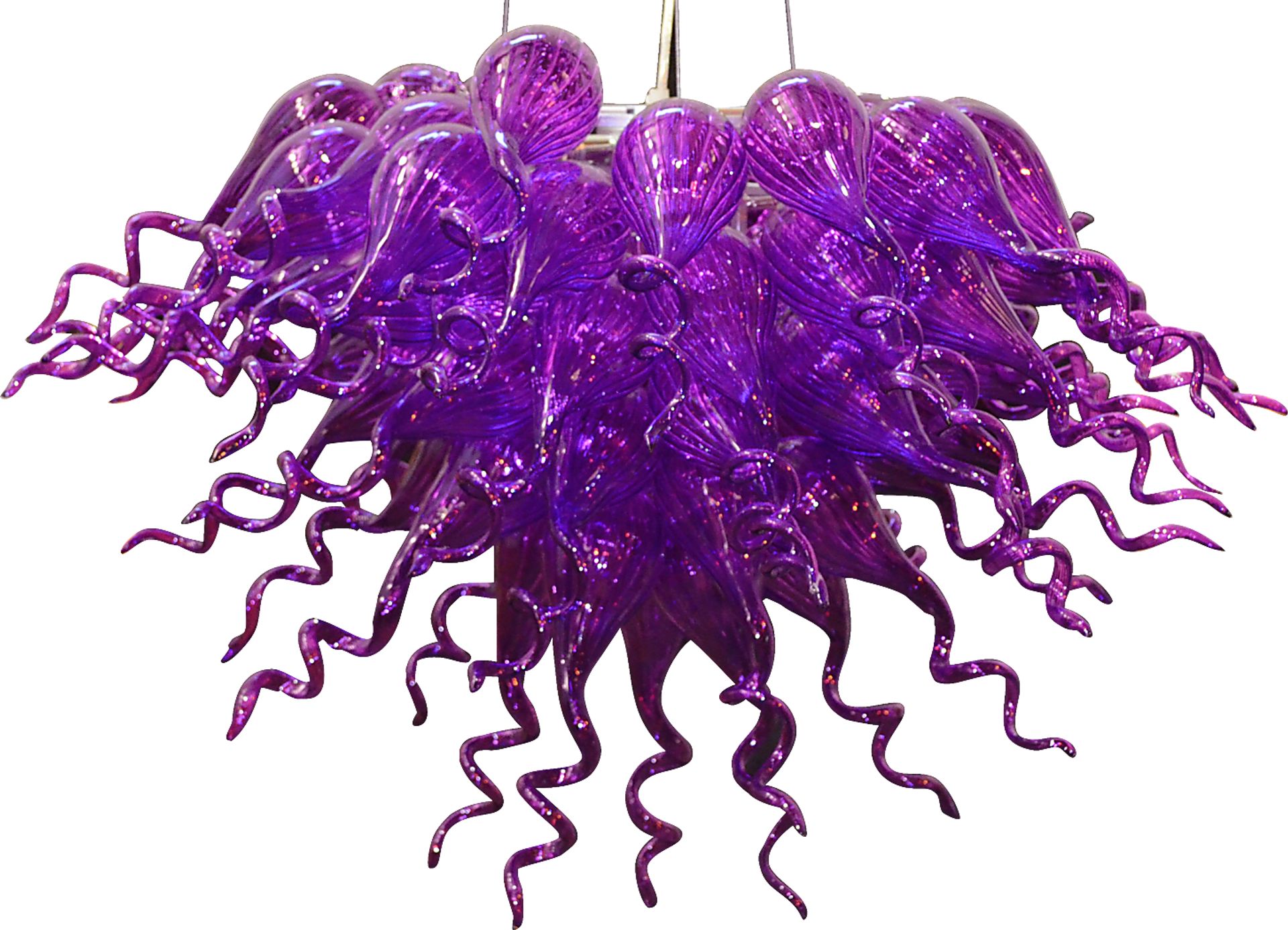 Rayet Purple Chandelier - Image 1