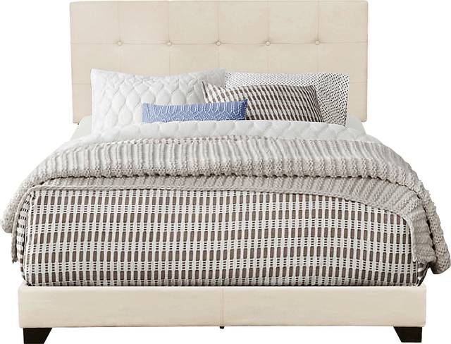 Rayfield Beige Queen Bed - Thumbnail - Image 7