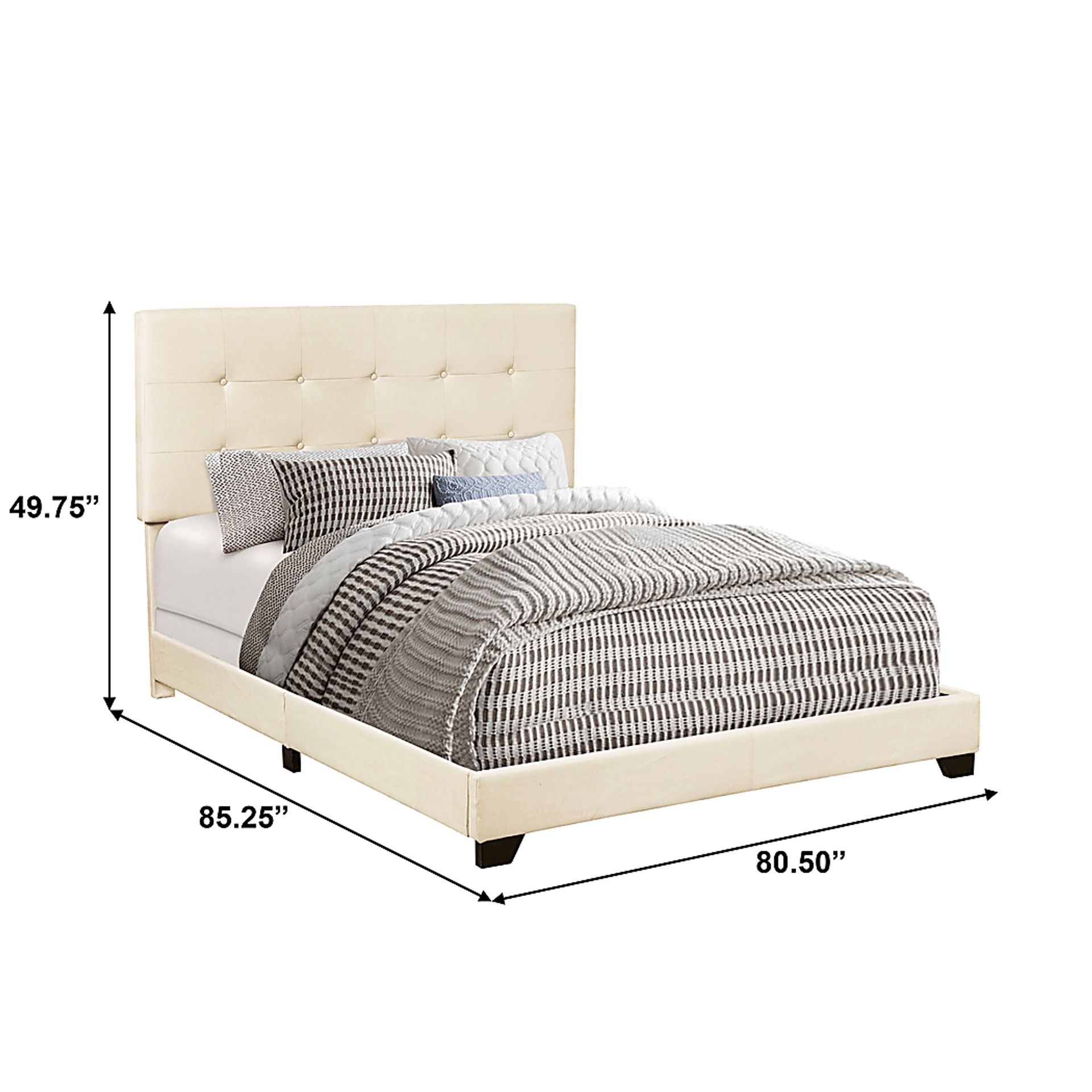 Rayfield Cream King Bed - Image 9